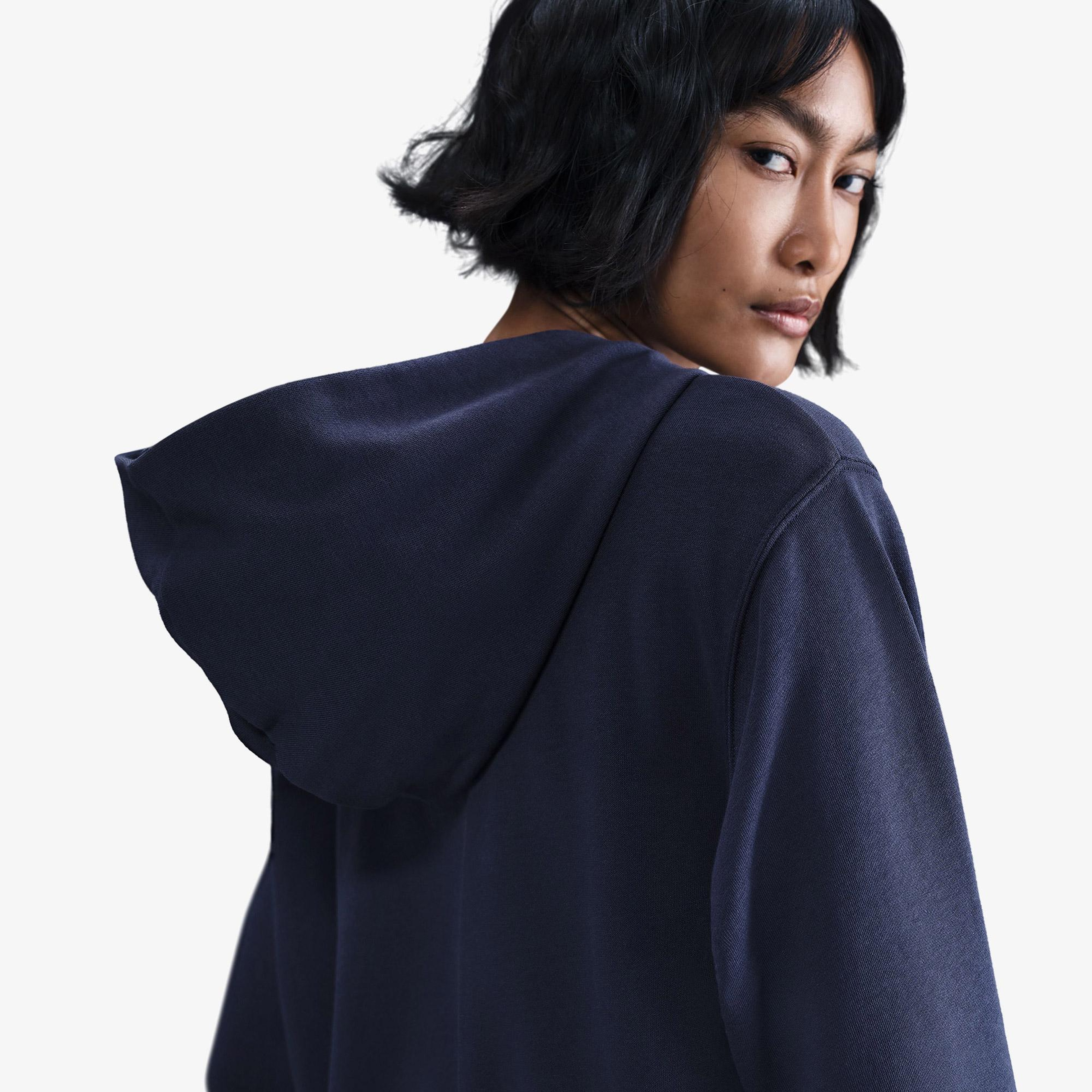 Nike Sportswear Chill Terry Kadın Lacivert Eşofman Üstü