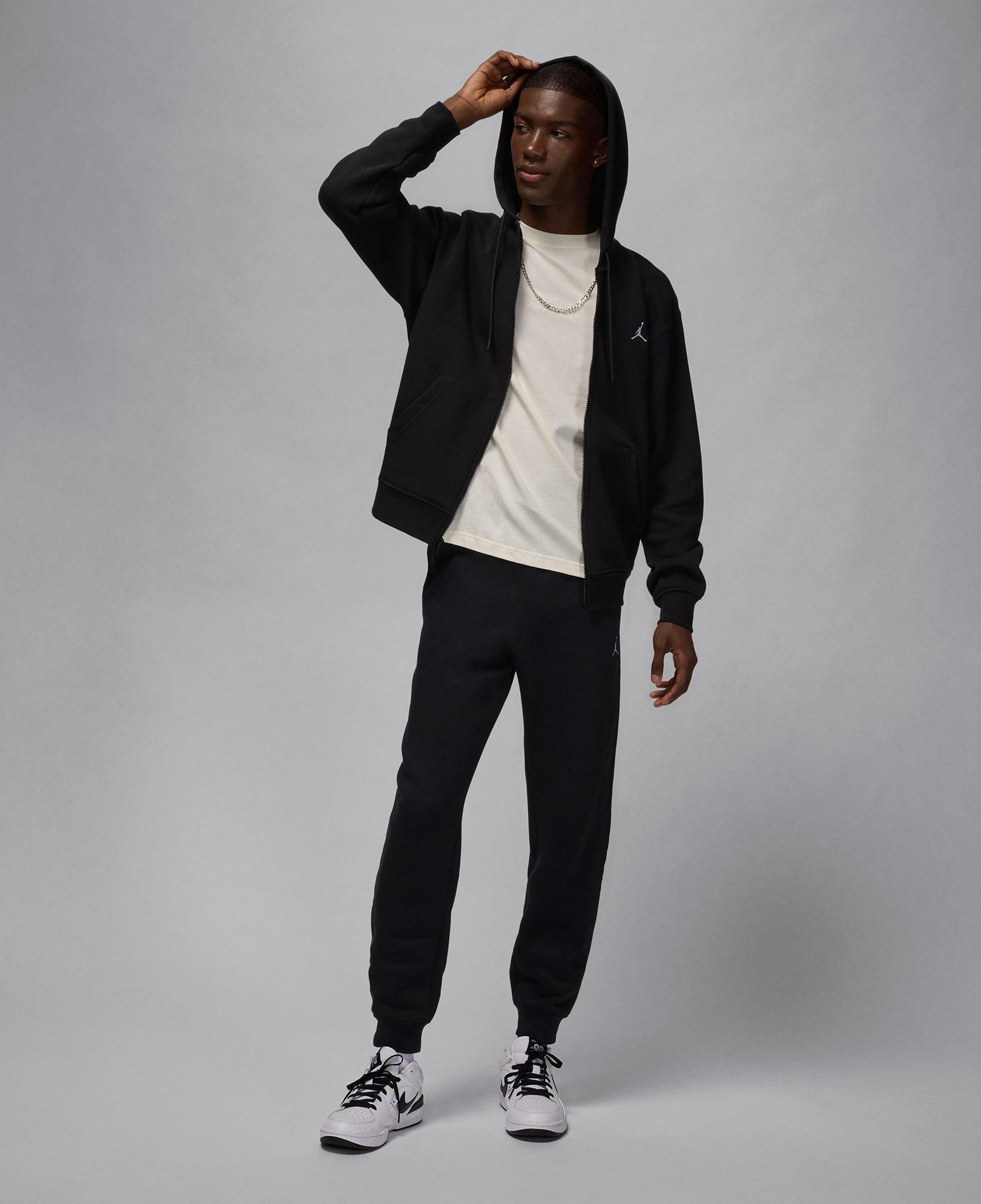 Jordan Brooklyn Fleece Erkek Siyah Hoodie