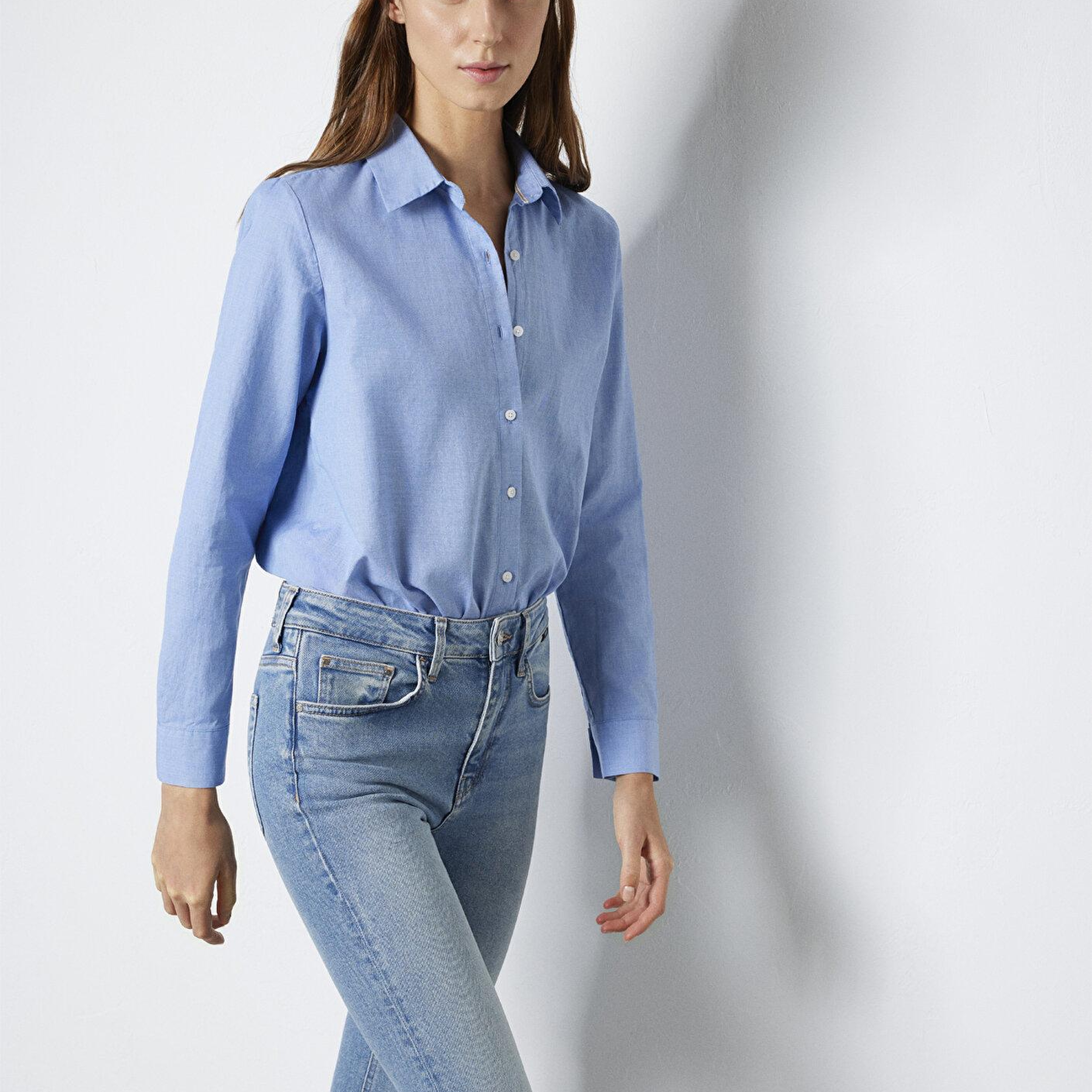 Mavi Mavi Gömlek Regular Fit / Normal Kesim 1211381-81509