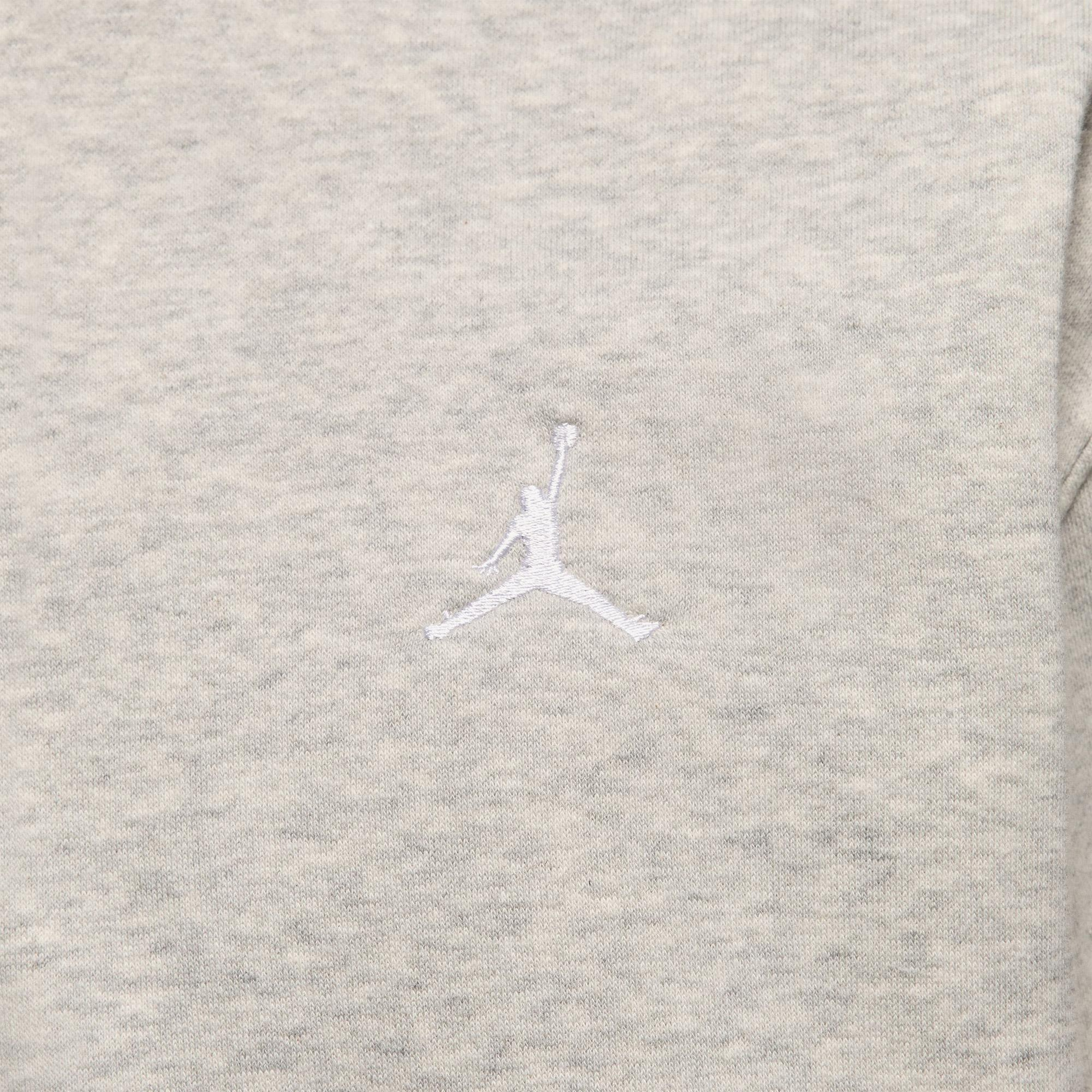 Jordan Brooklyn Fleece Erkek Gri Hoodie