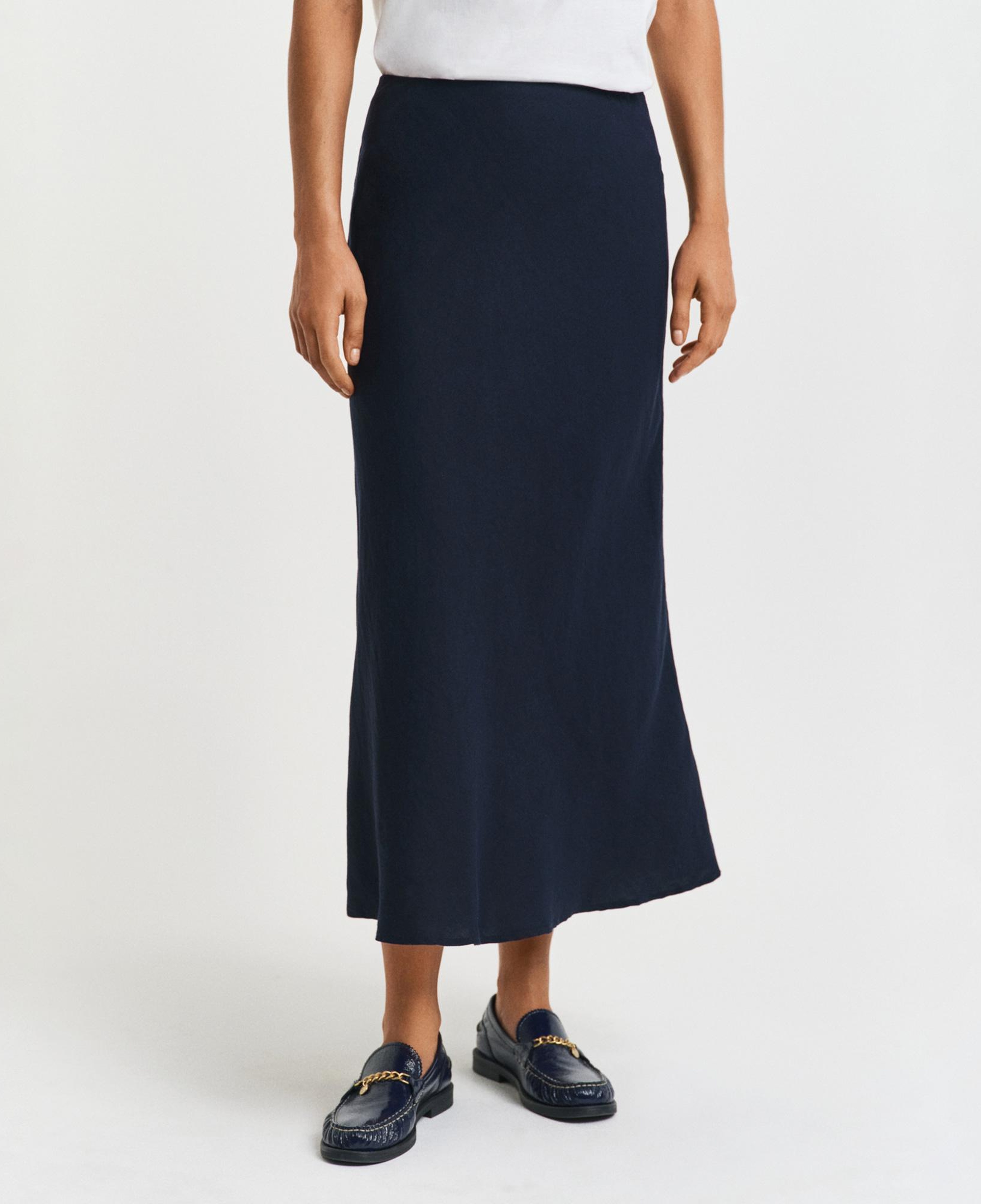 GANT Kadın Lacivert Regular Fit Etek