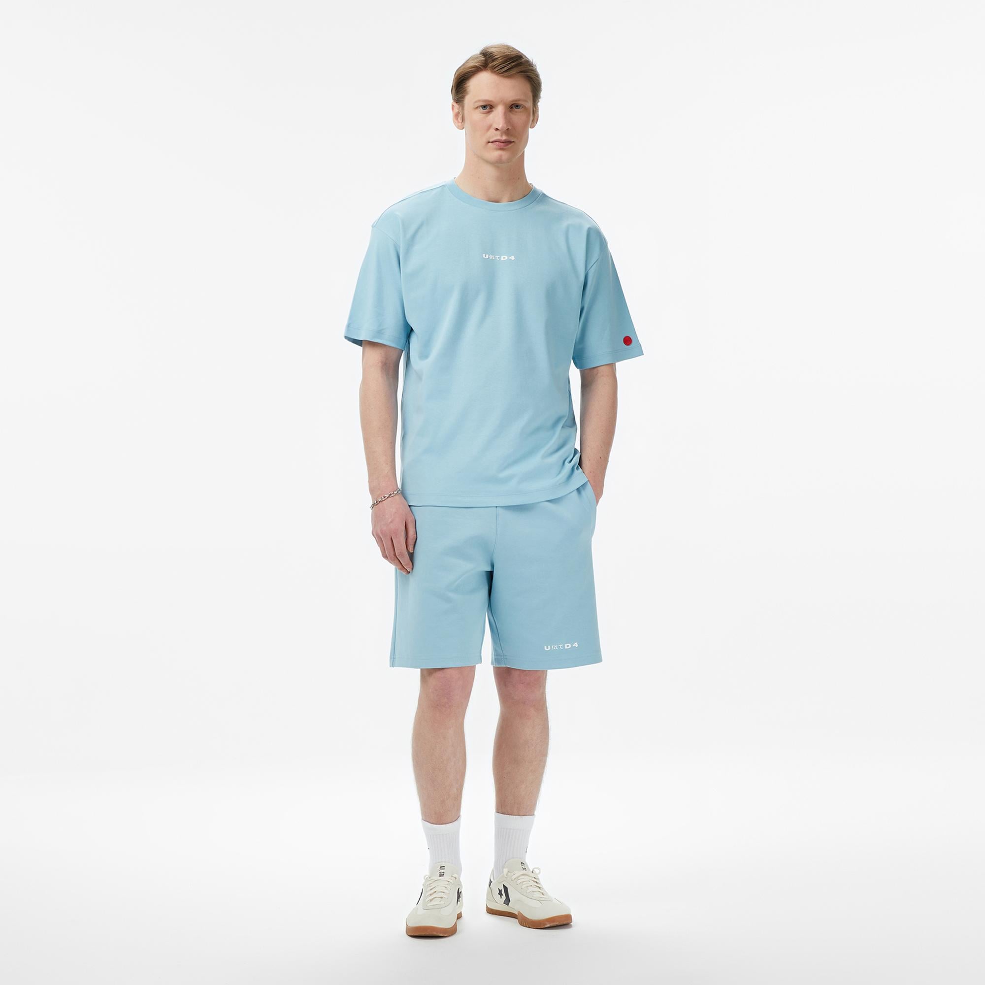 UNITED4 Regular Fit Erkek Mavi Şort