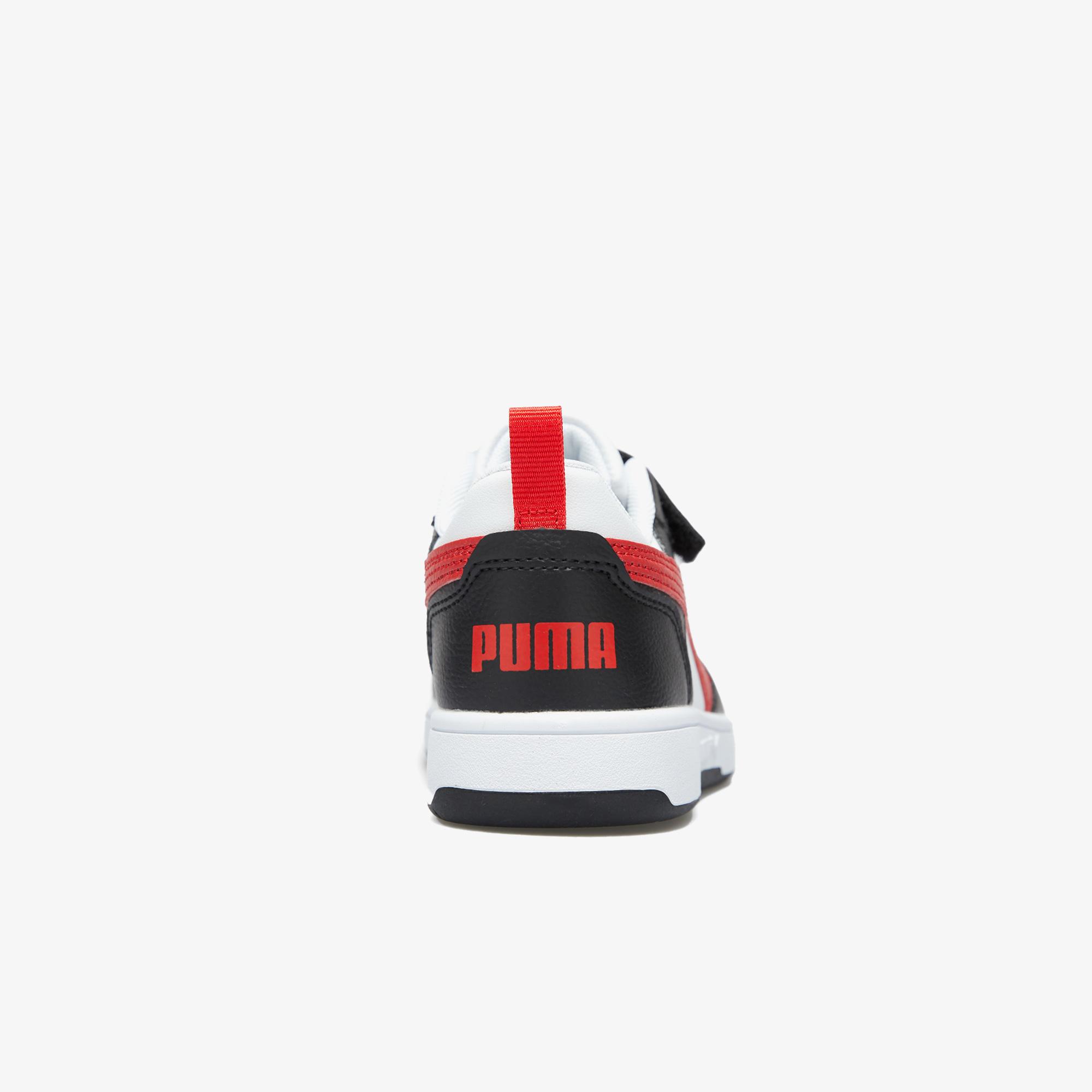 Puma Rebound V6 Lo Ac+ Ps Çocuk Beyaz Spor Ayakkabı