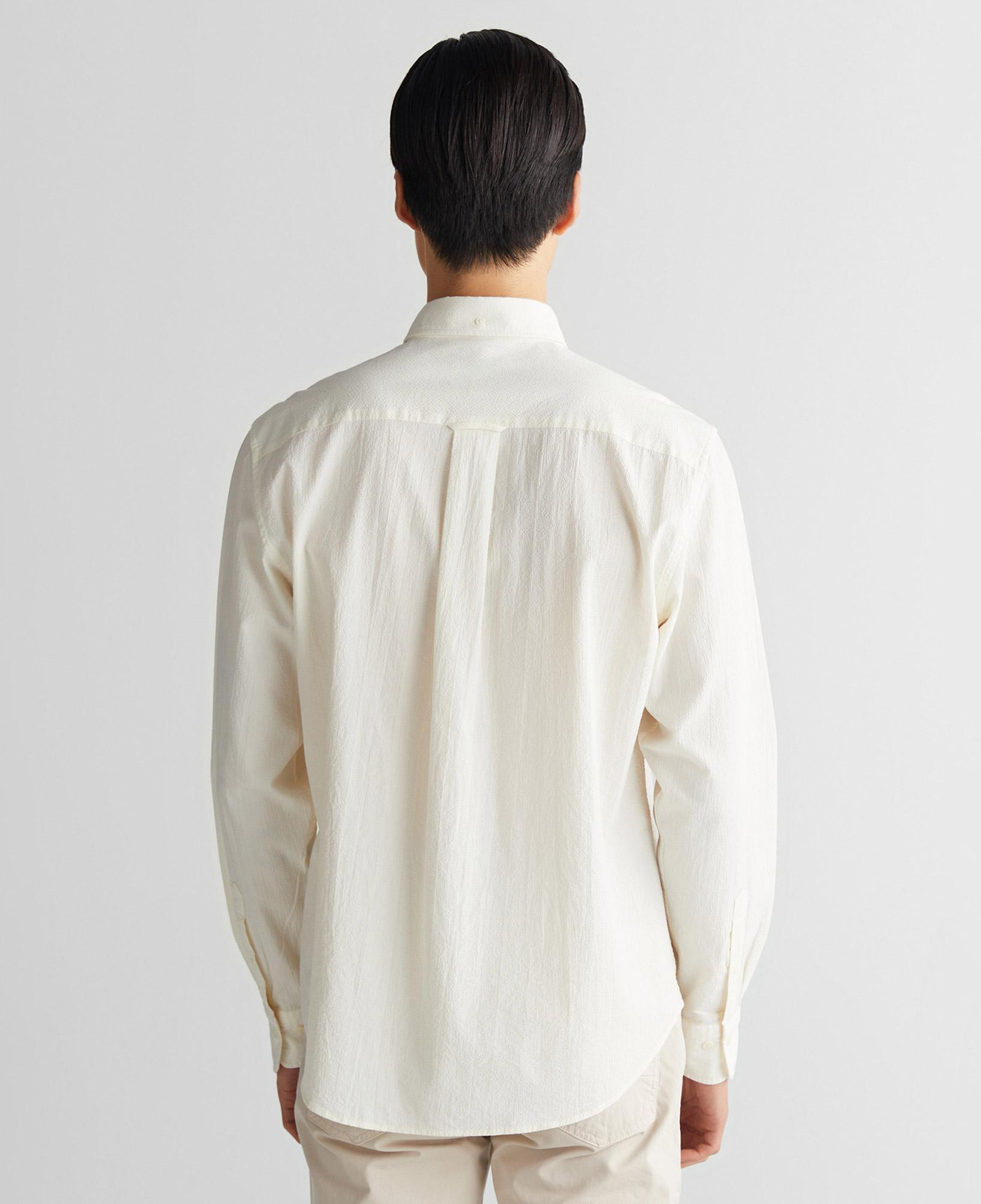 GANT Erkek Krem Regular Fit Düğmeli Yaka Gömlek