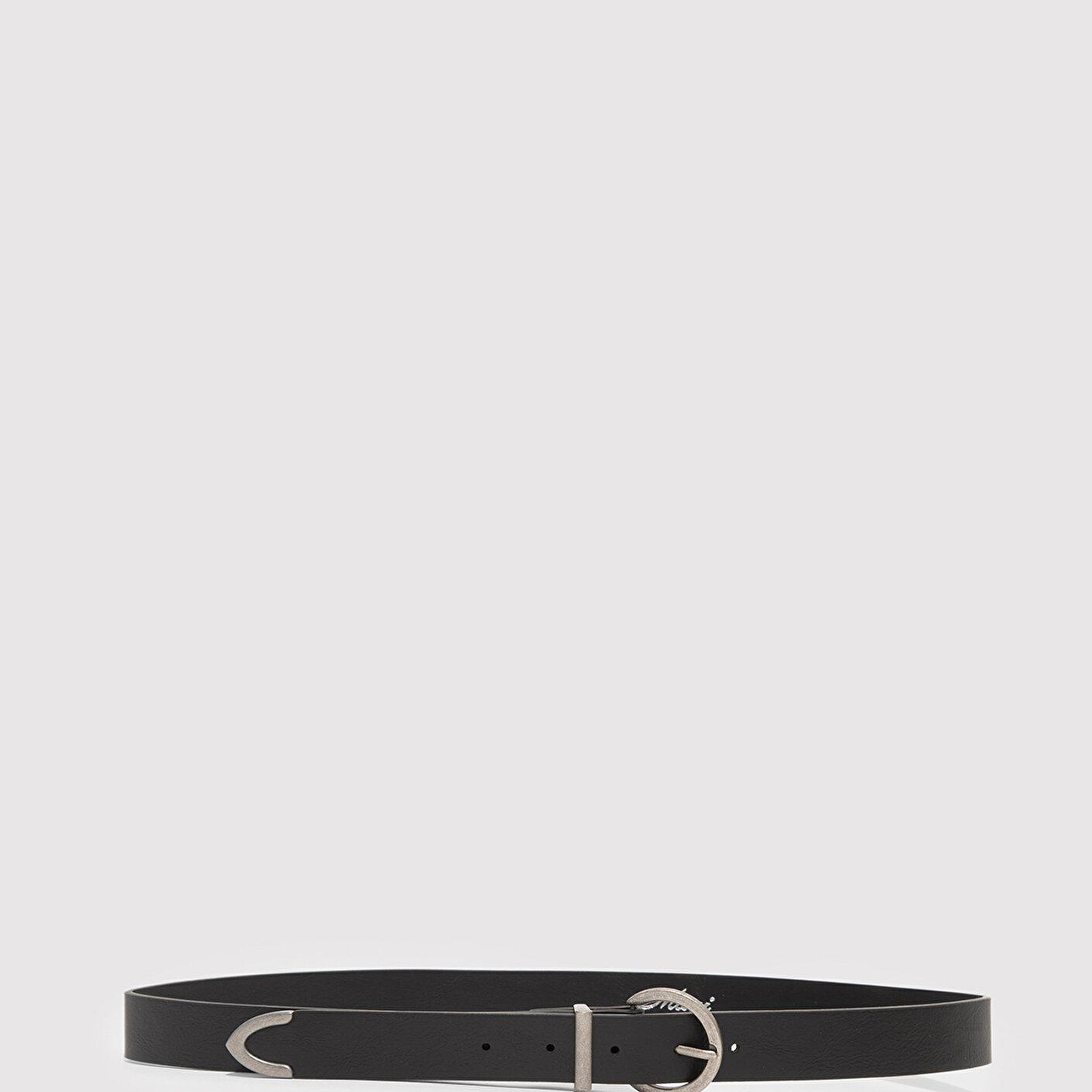 Mavi Siyah Suni Deri Kemer 196034-900