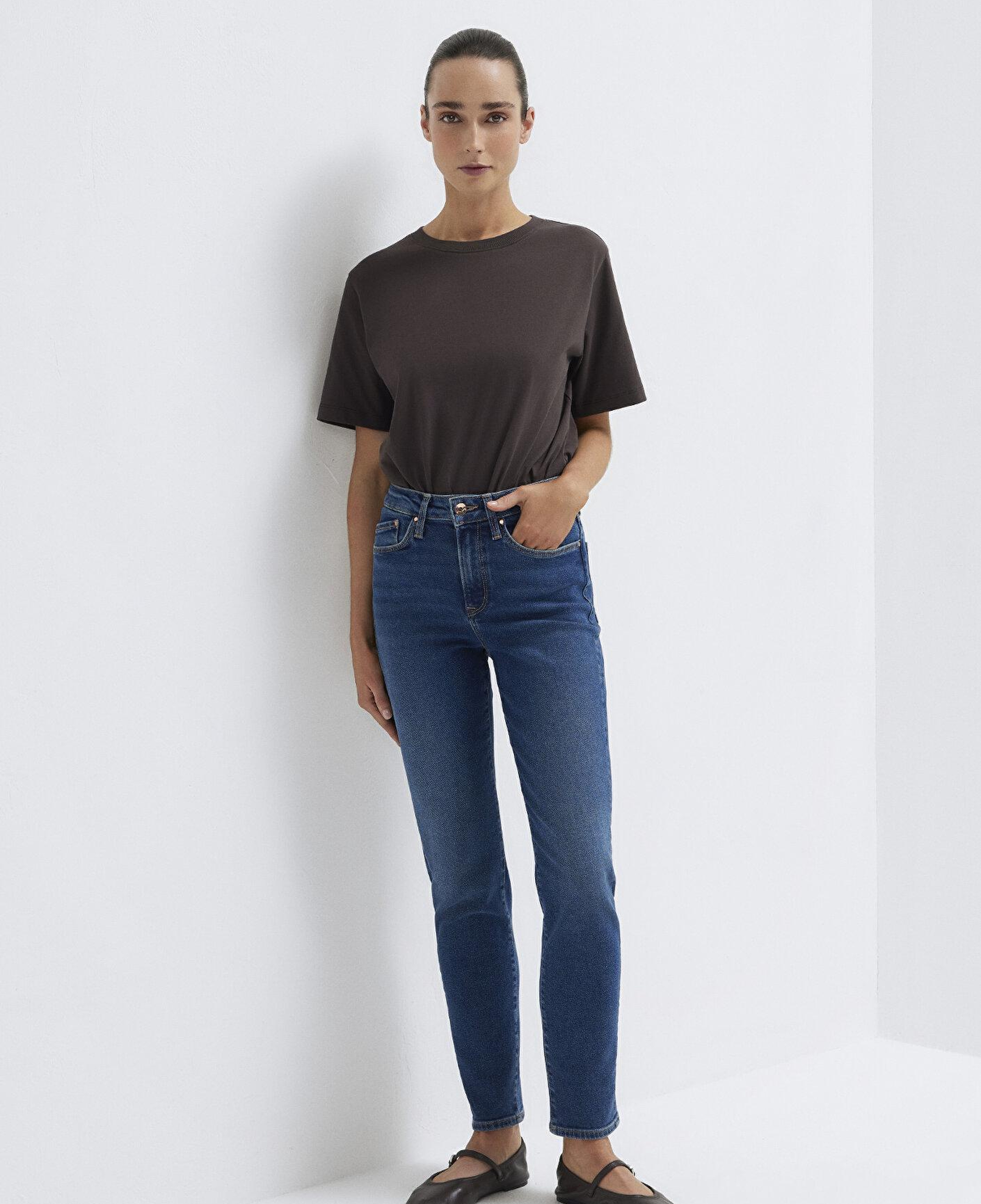 Mavi Cindy Gold Shape Koyu Mavi Jean Pantolon 100277-33687