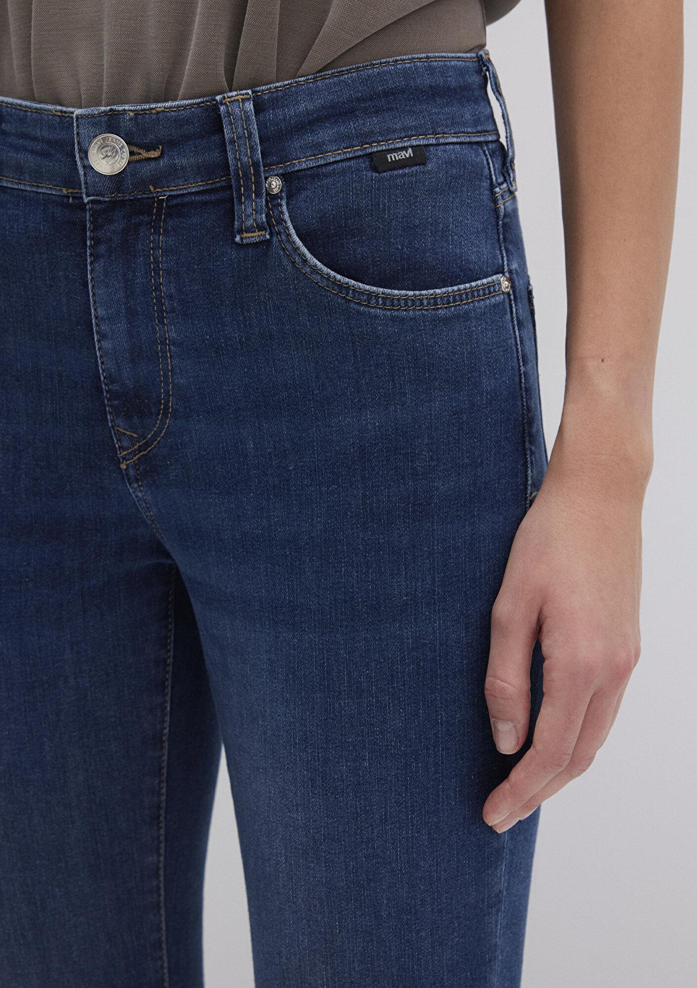 Mavi Molly Everyday Vintage Koyu Mavi Jean Pantolon 1013683047