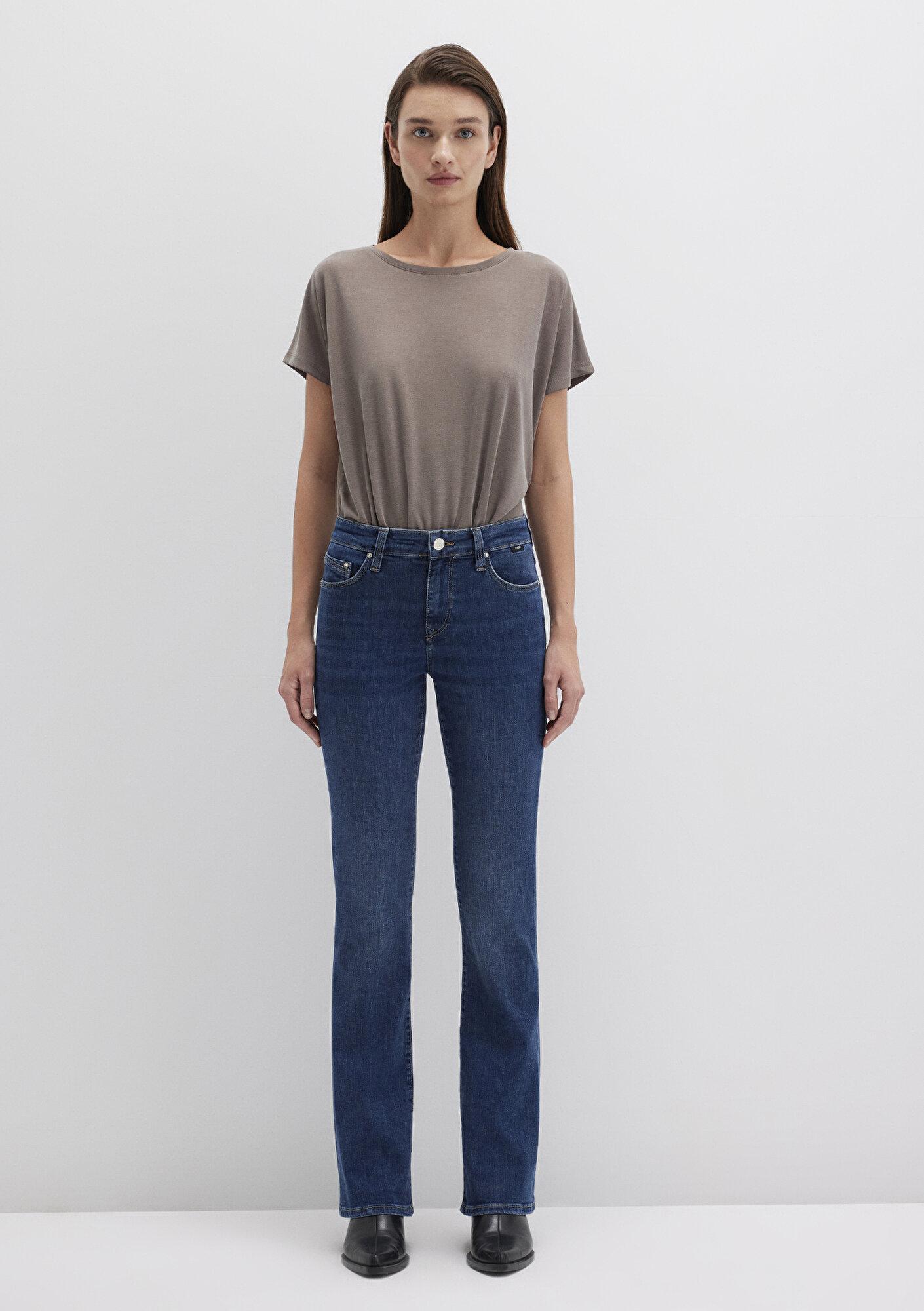 Mavi Molly Everyday Vintage Koyu Mavi Jean Pantolon 1013683047