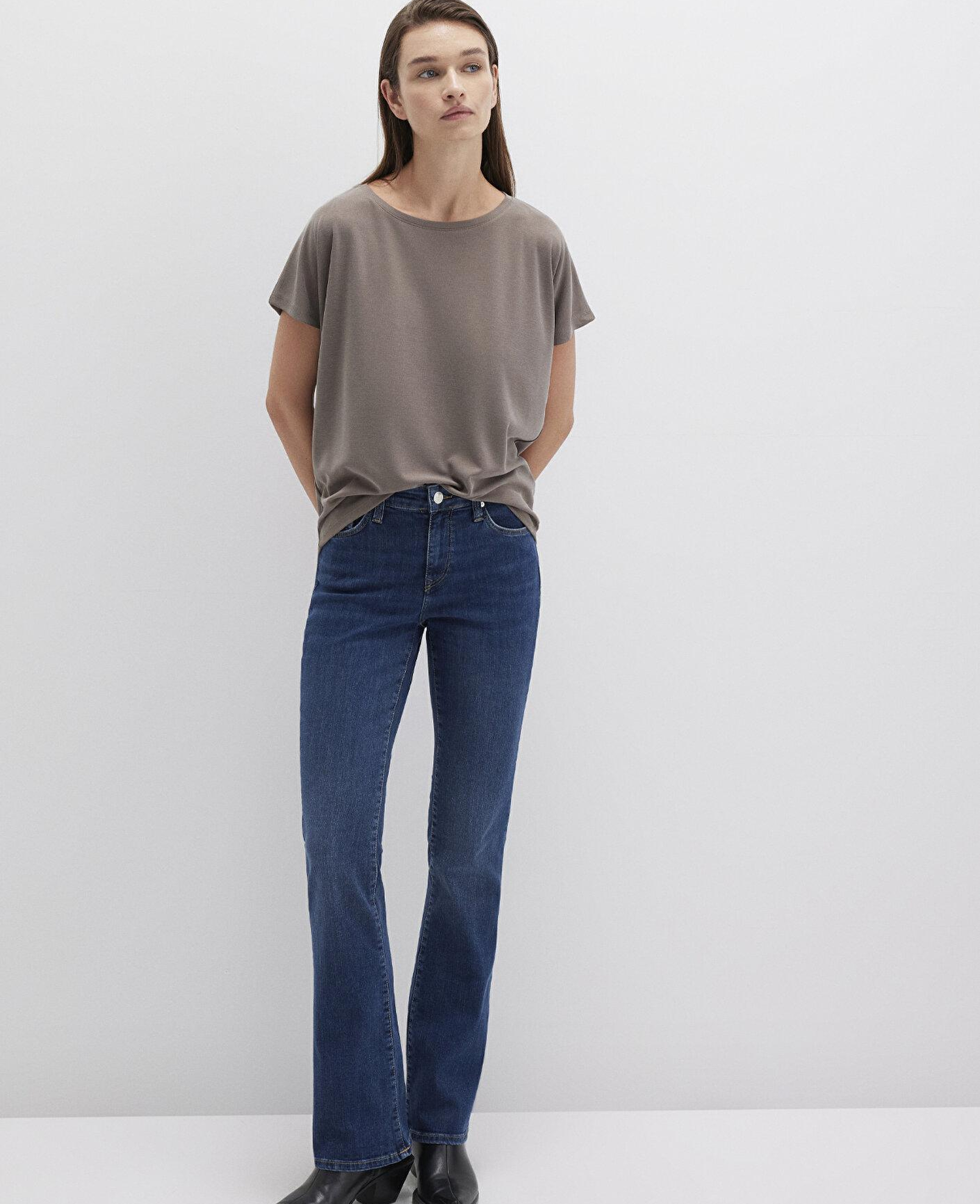 Mavi Molly Everyday Vintage Koyu Mavi Jean Pantolon 1013683047