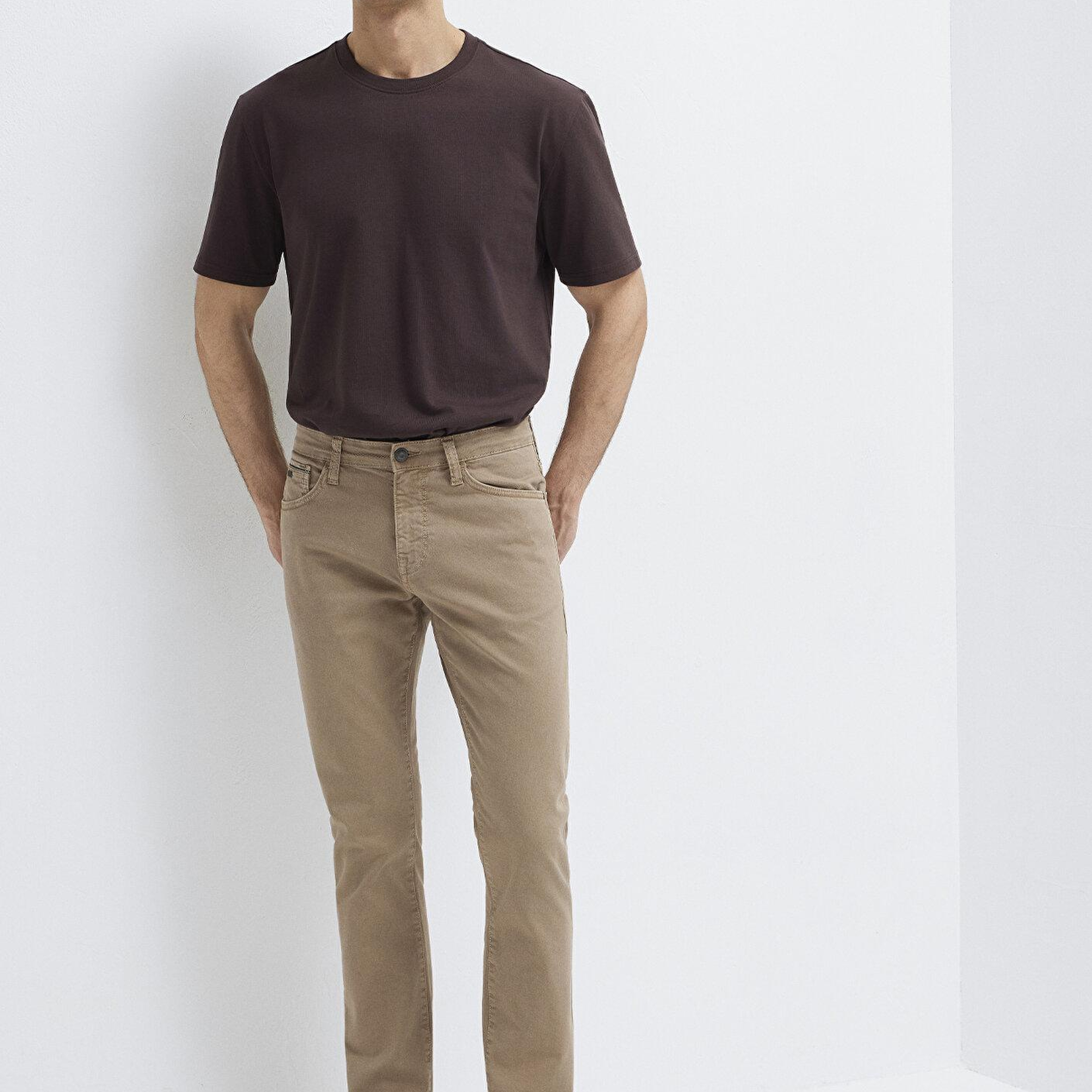 Mavi Jake Mavi Black Koyu Bej Gabardin Pantolon 0042281549