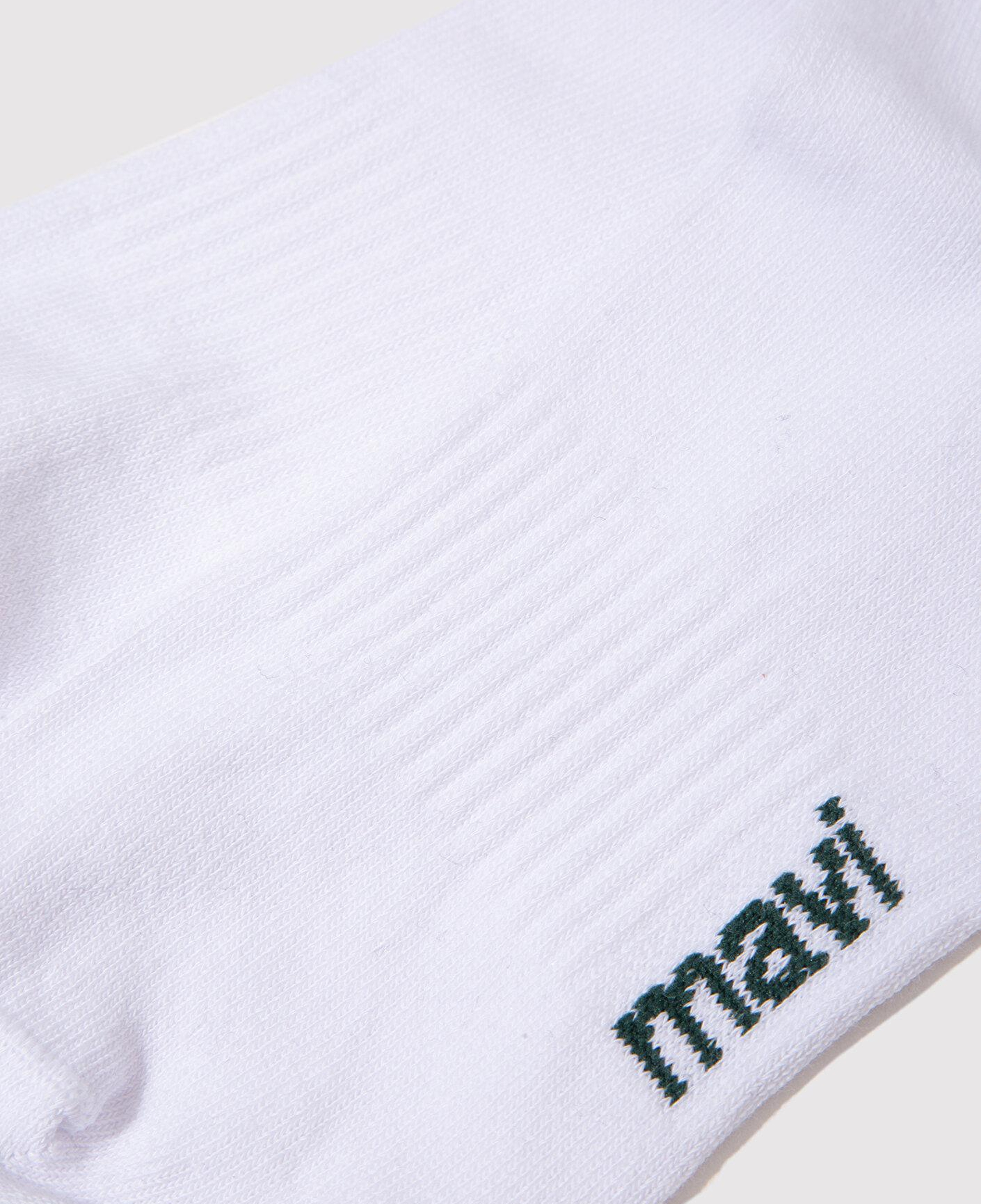 Mavi Mavi Logo Baskılı Beyaz Soket Çorap 0911160-620