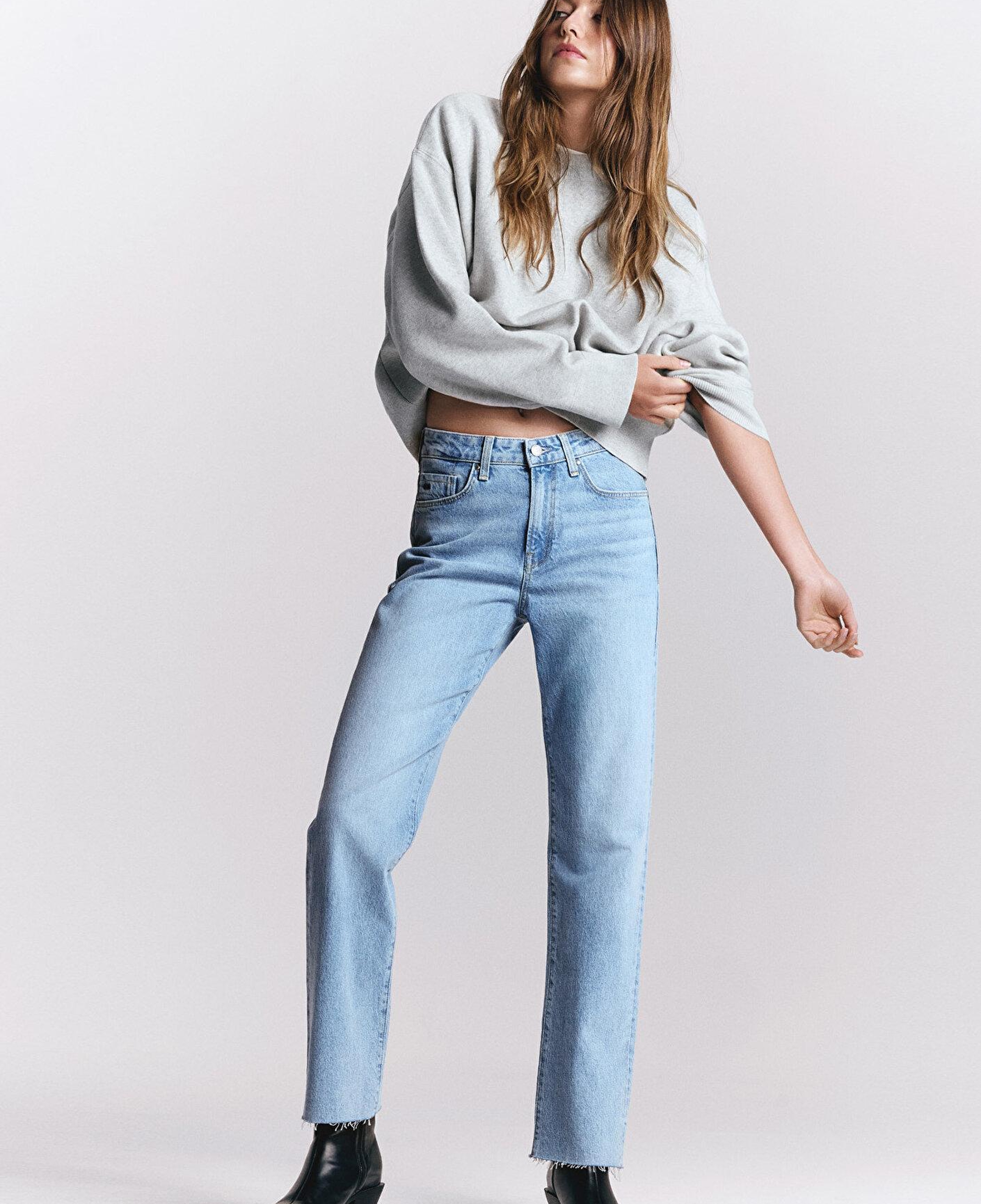 Mavi New York Classic Denim Buz Mavi Jean Pantolon 101441-86391