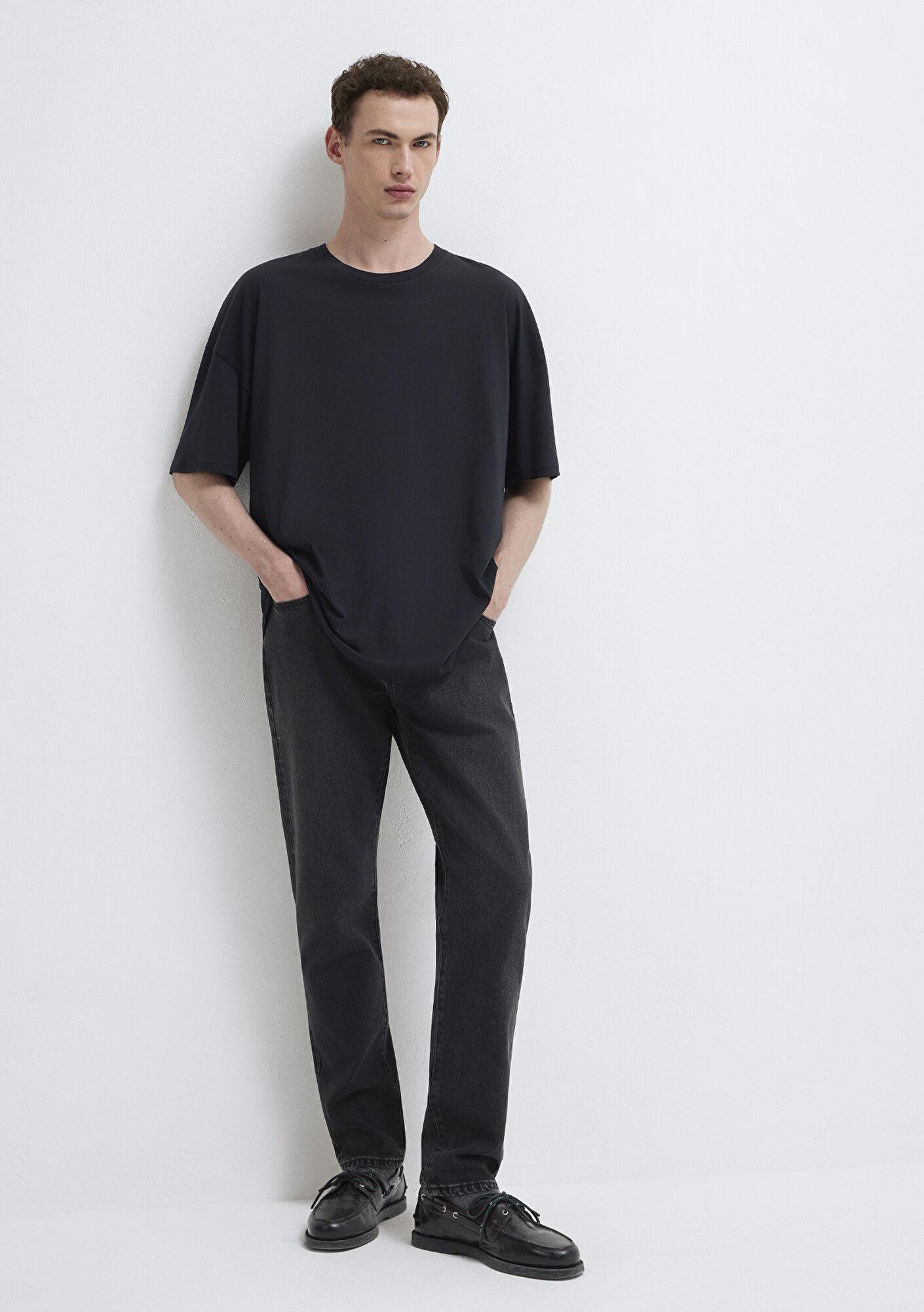 Mavi 2li Oversize Basic Tişört Oversize / Geniş Kesim 0612162-620