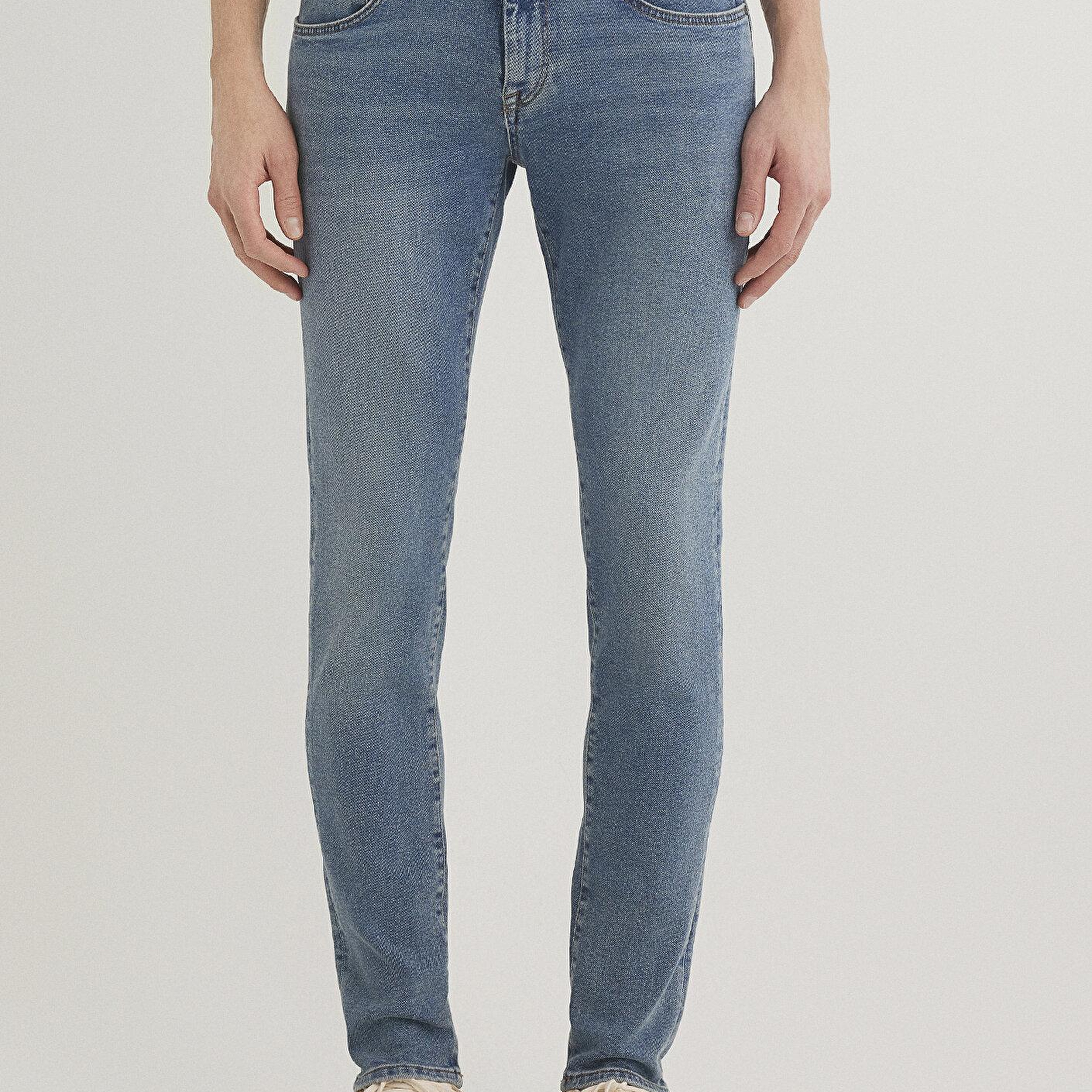 Mavi James 90lar TOKK Vintage İndigo Mavisi Jean Pantolon 0042487834