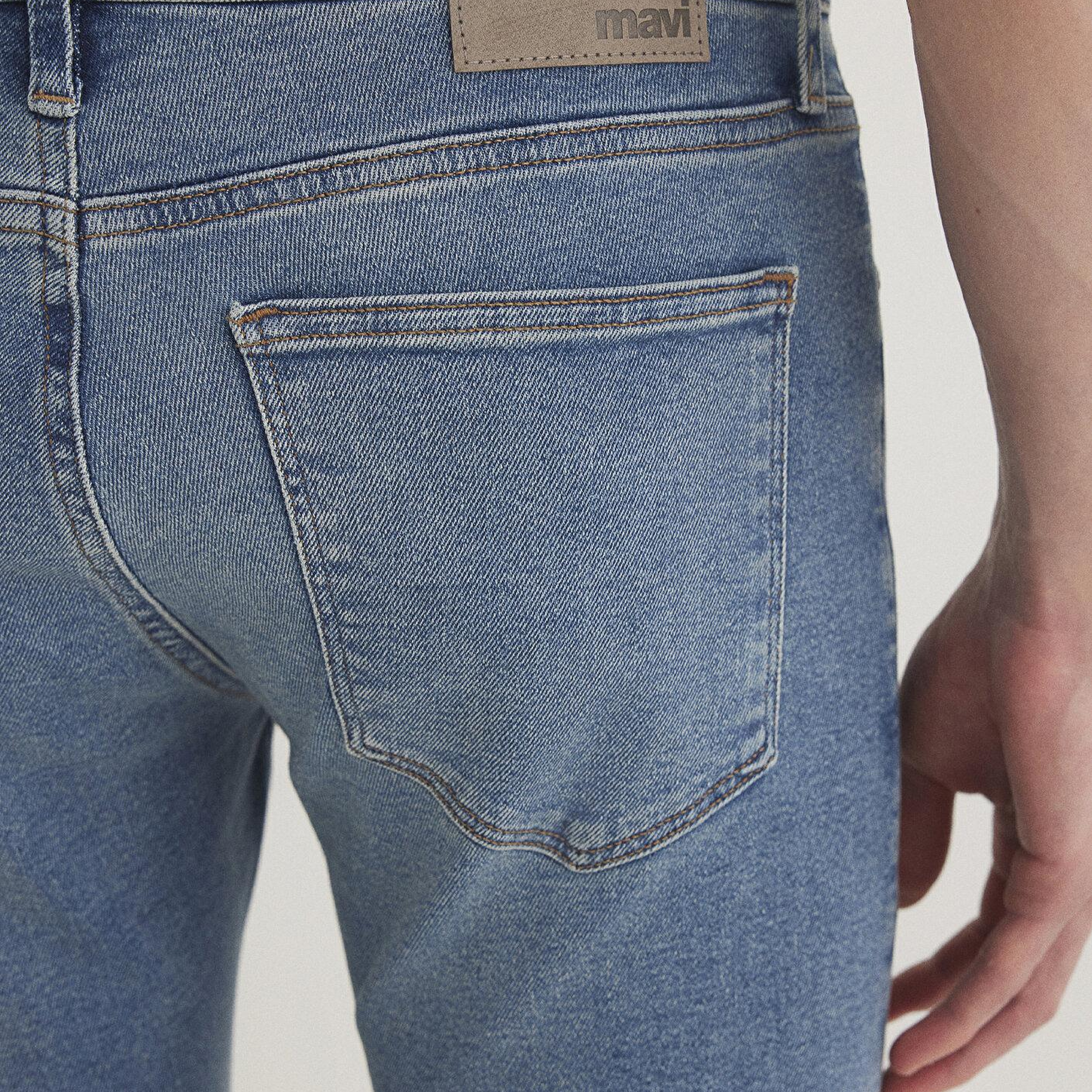 Mavi James 90lar TOKK Vintage İndigo Mavisi Jean Pantolon 0042487834