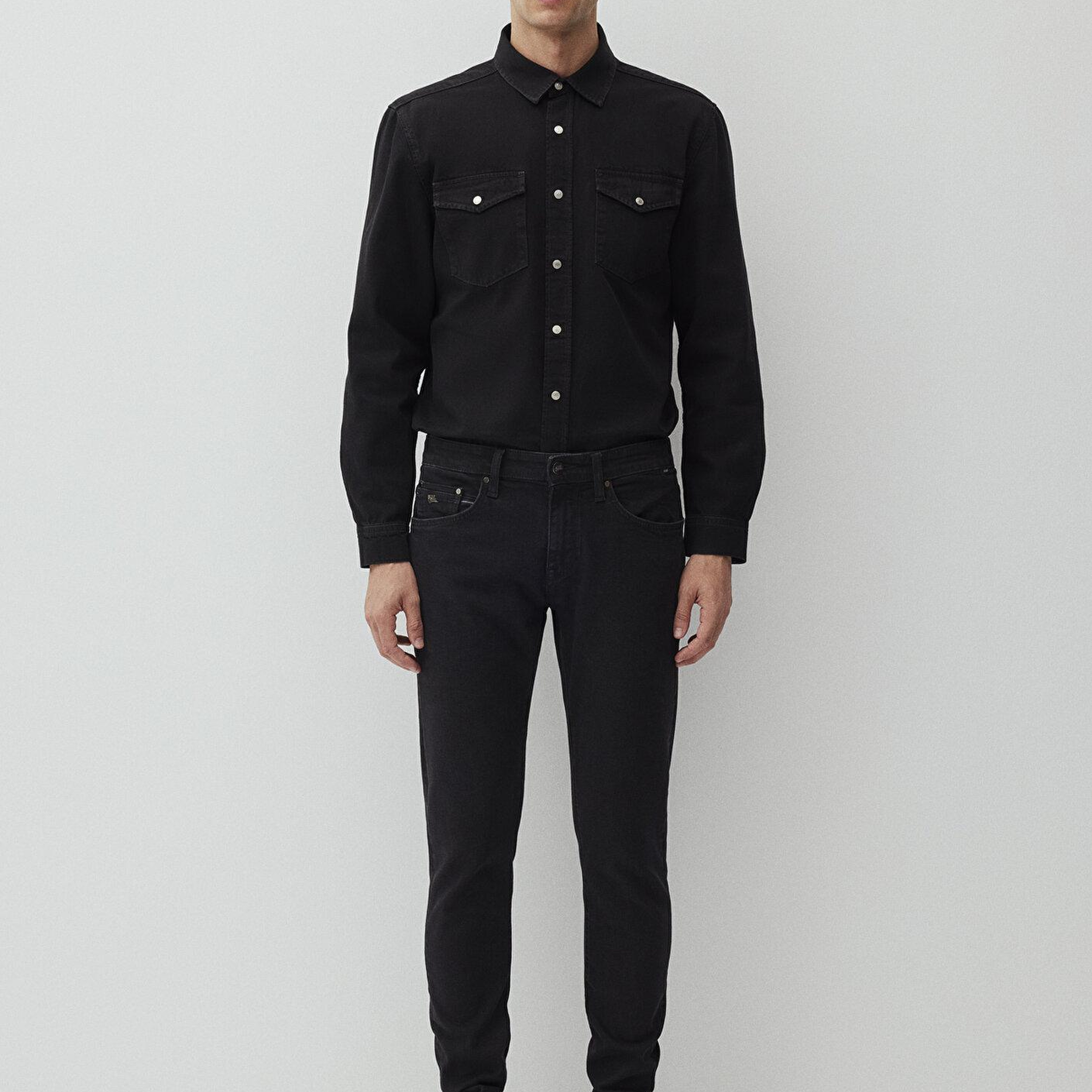 Mavi James Lux Black Antrasit Smoke Jean Pantolon 0042487866