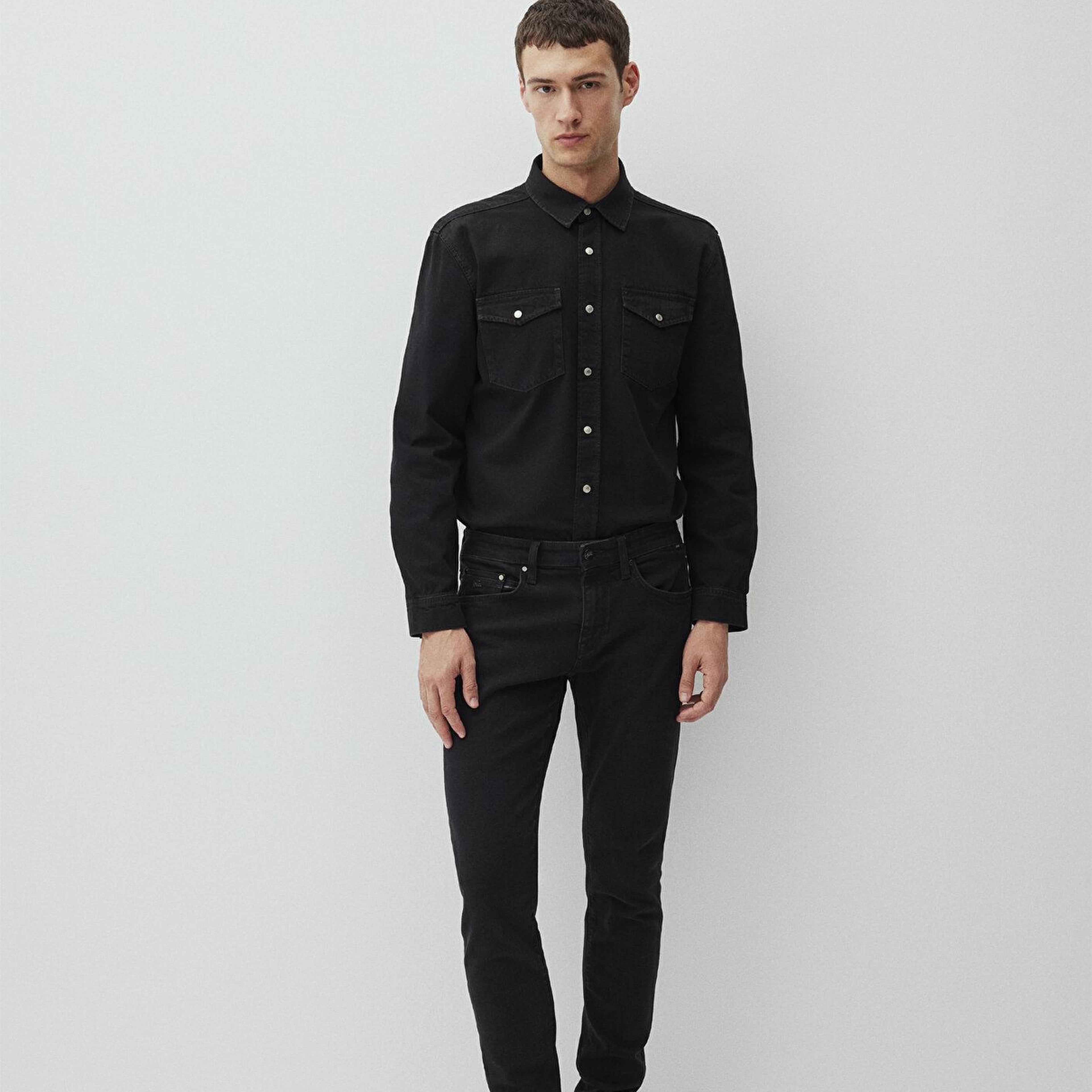 Mavi James Lux Black Antrasit Smoke Jean Pantolon 0042487866