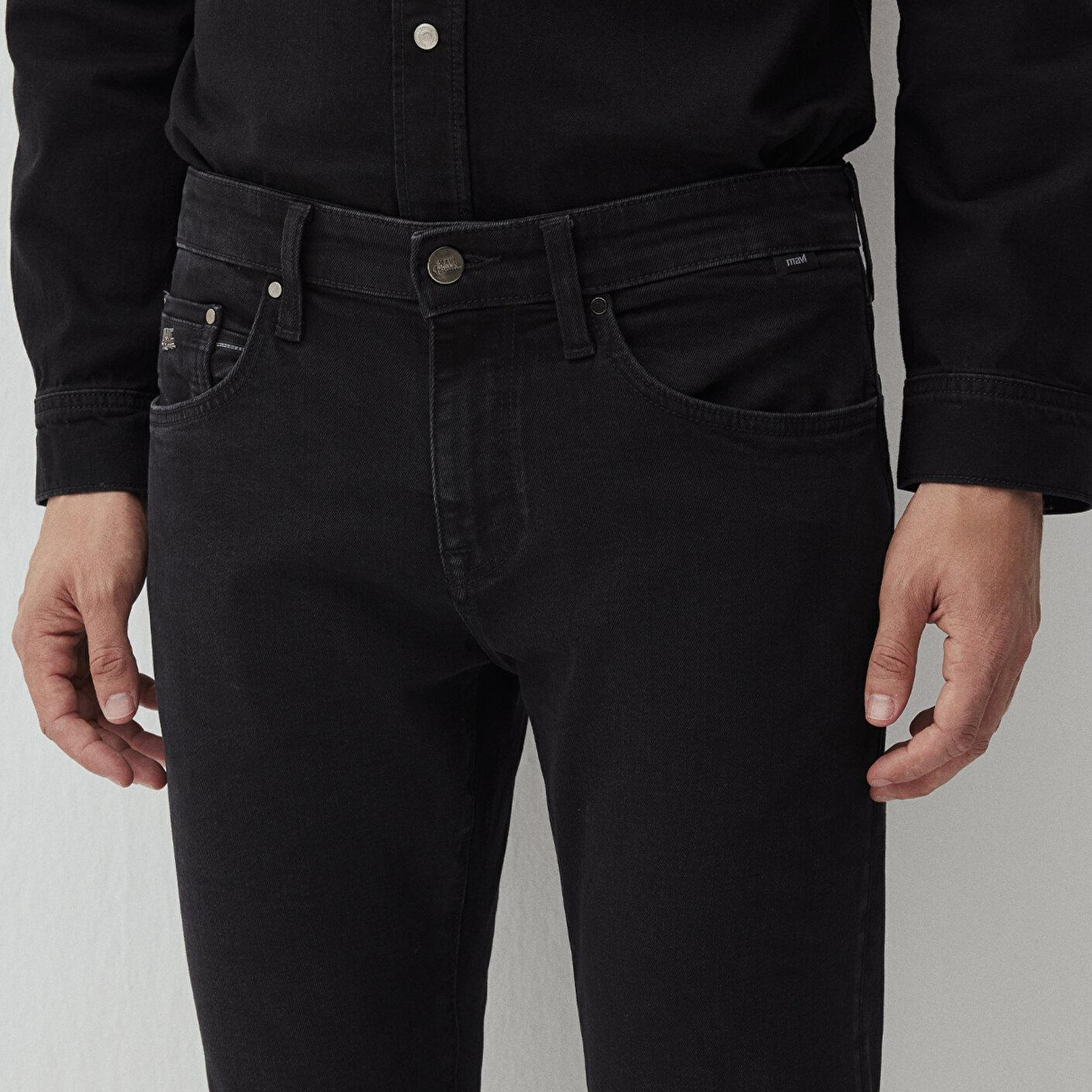 Mavi James Lux Black Antrasit Smoke Jean Pantolon 0042487866