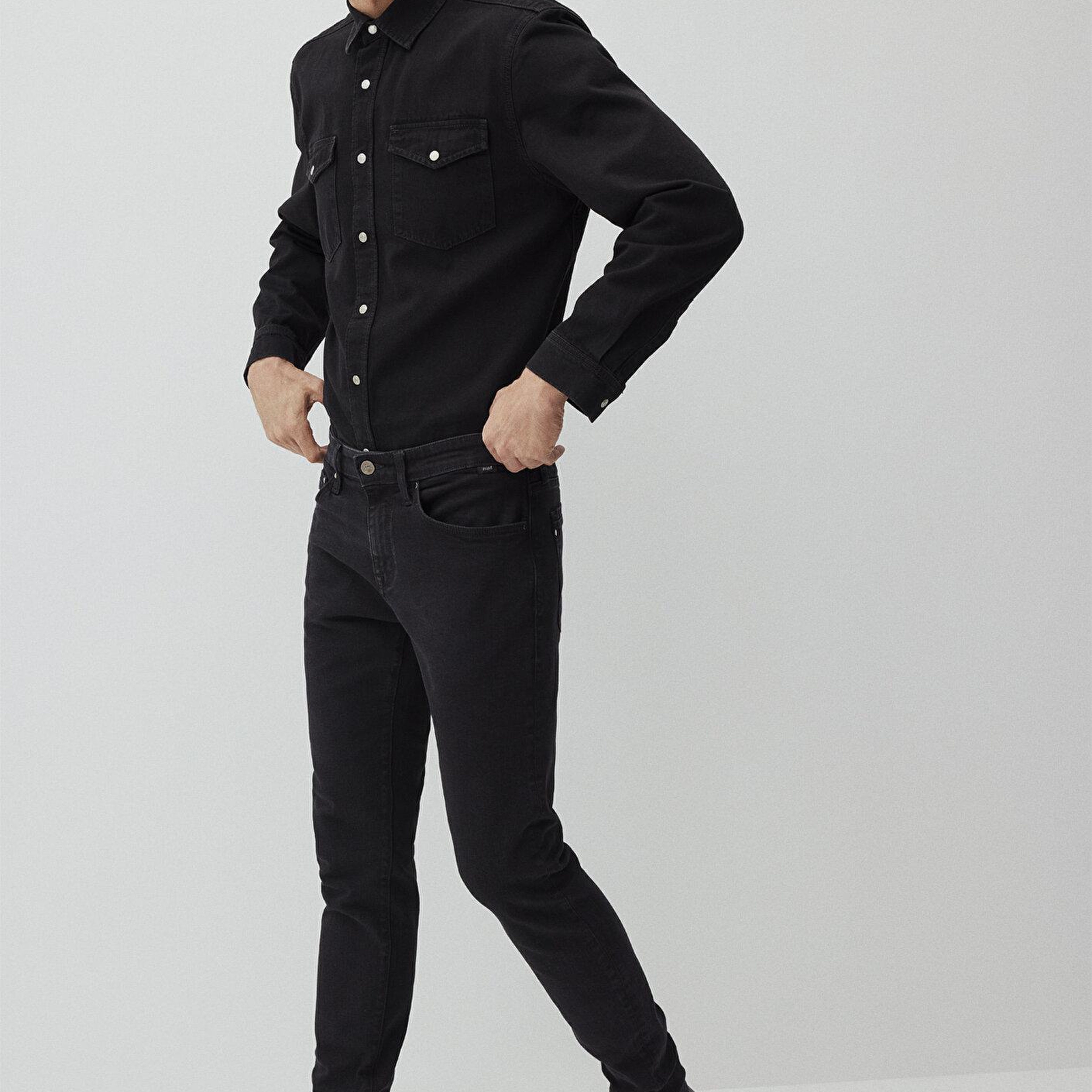 Mavi James Lux Black Antrasit Smoke Jean Pantolon 0042487866