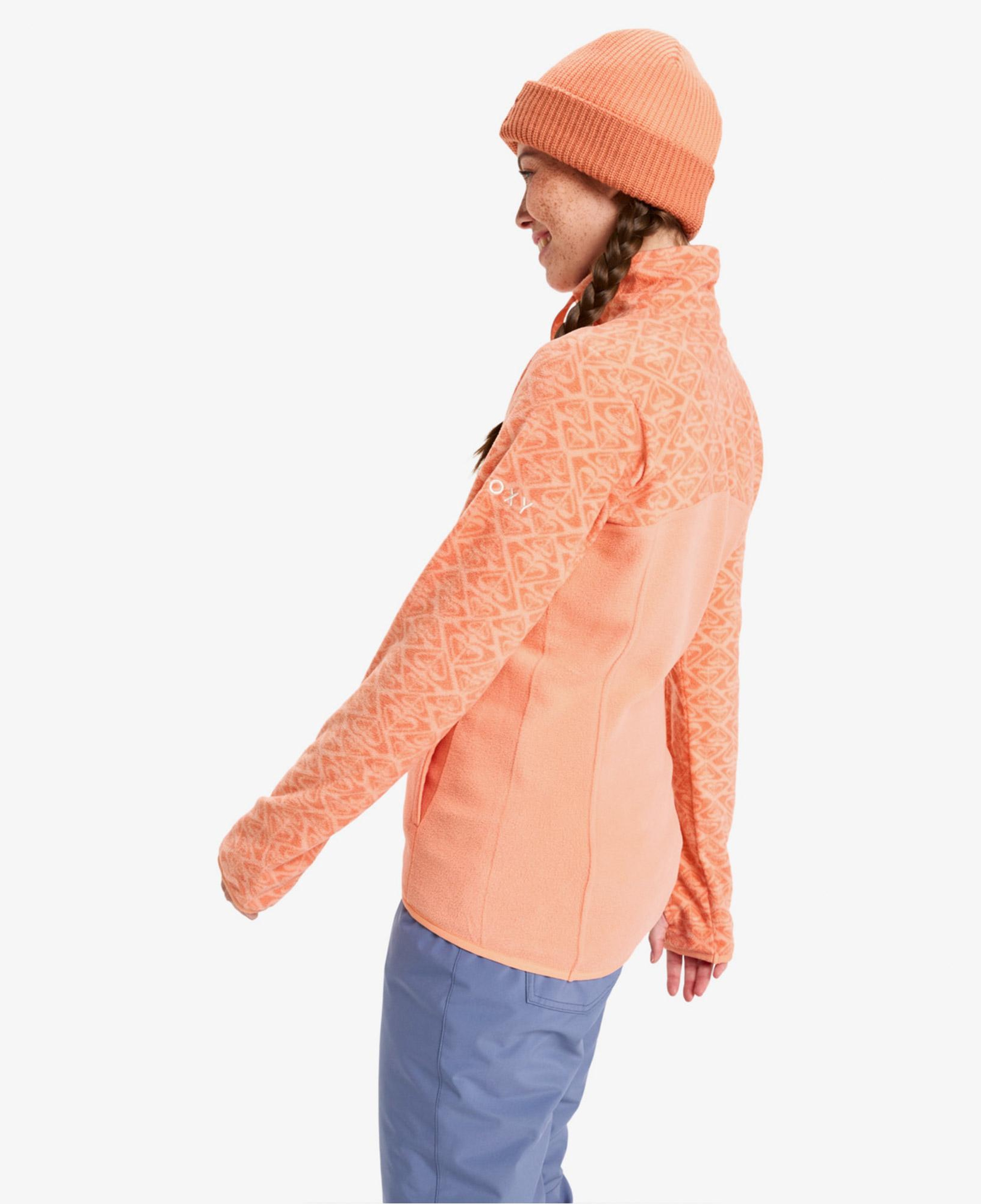 Roxy Sayna Half Zipped Kadın Pembe Polar Üst