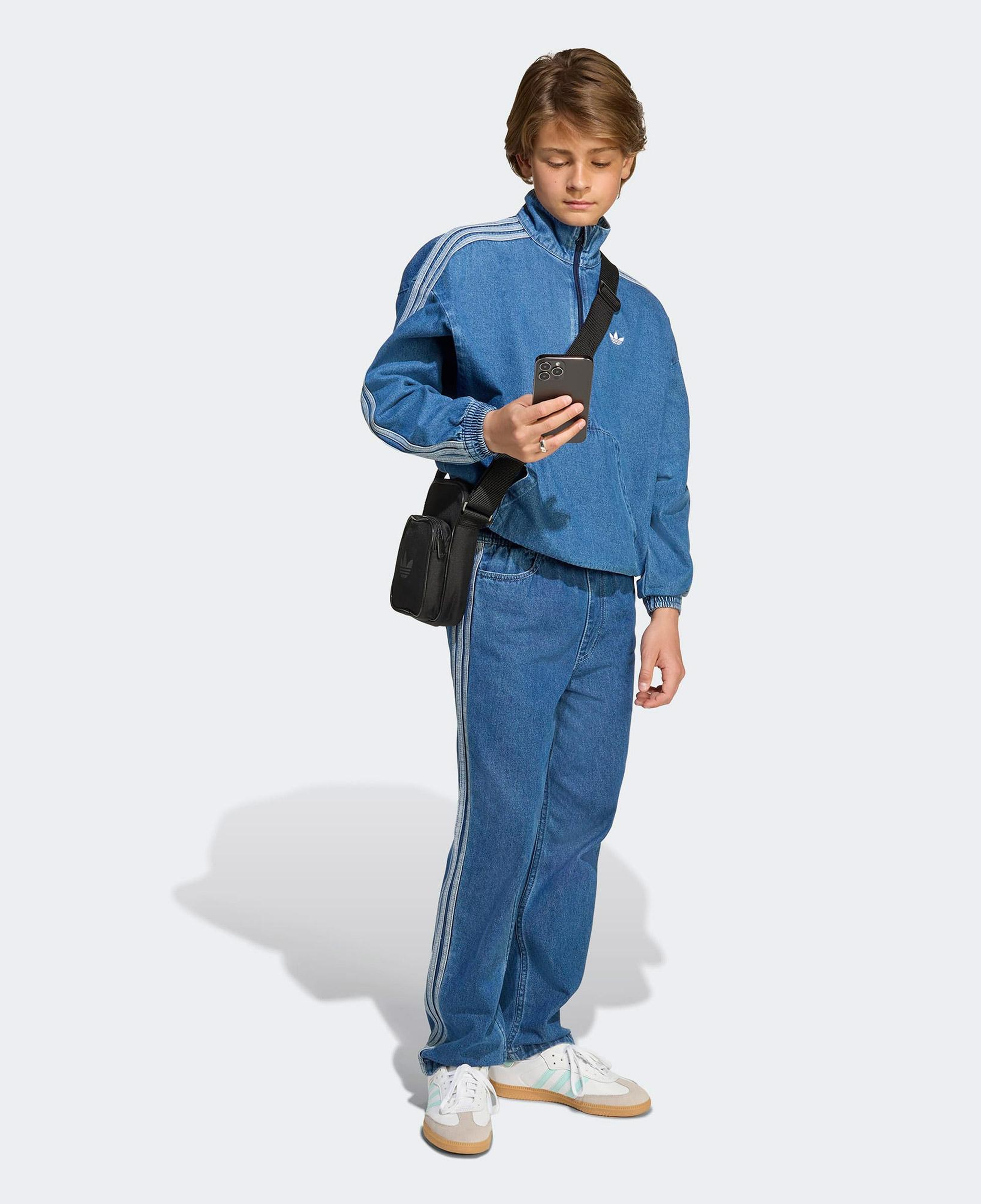 adidas Jacket Çocuk Mavi Ceket