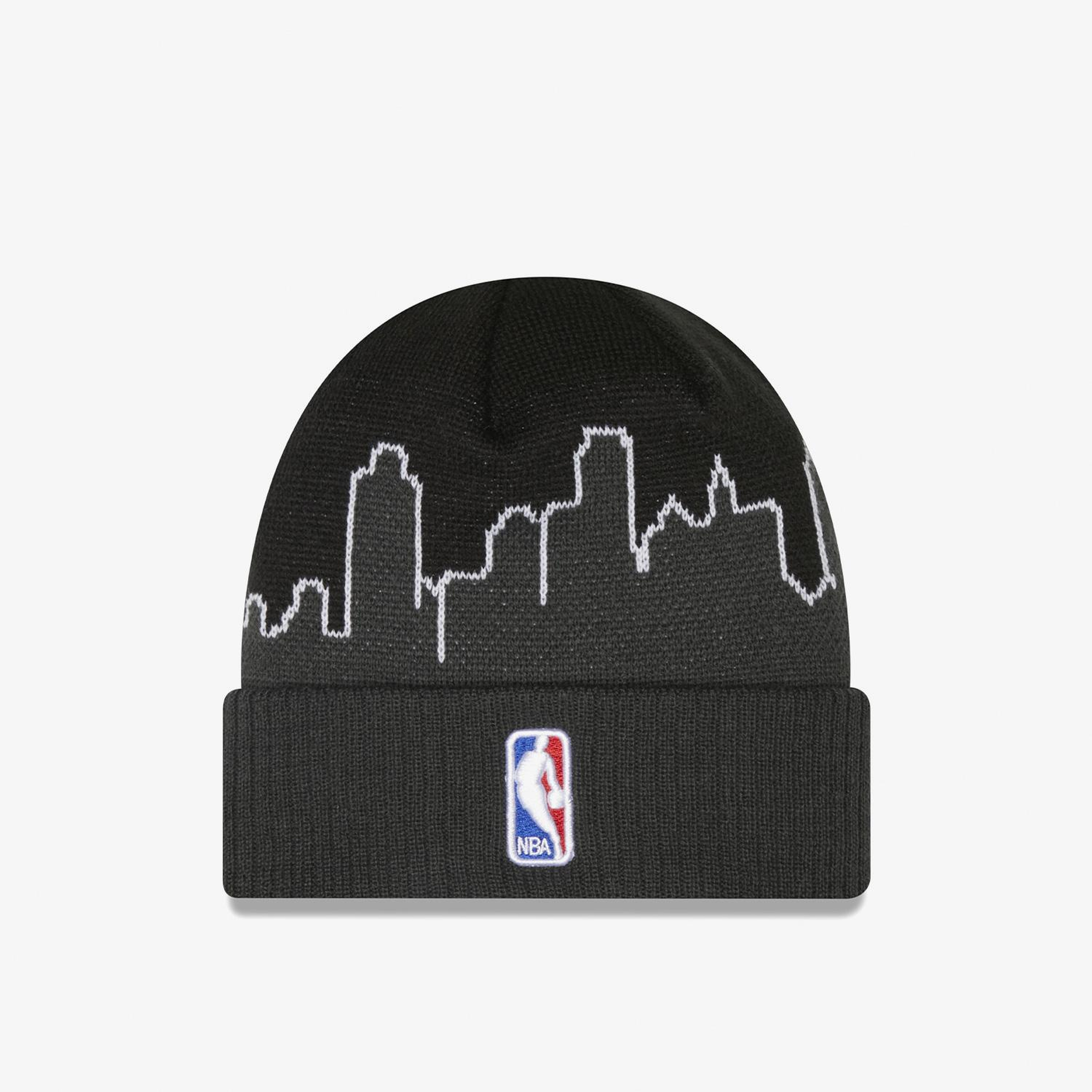 New Era NBA Tip Off Cuff Beanie Brooklyn Nets Unisex Siyah Bere