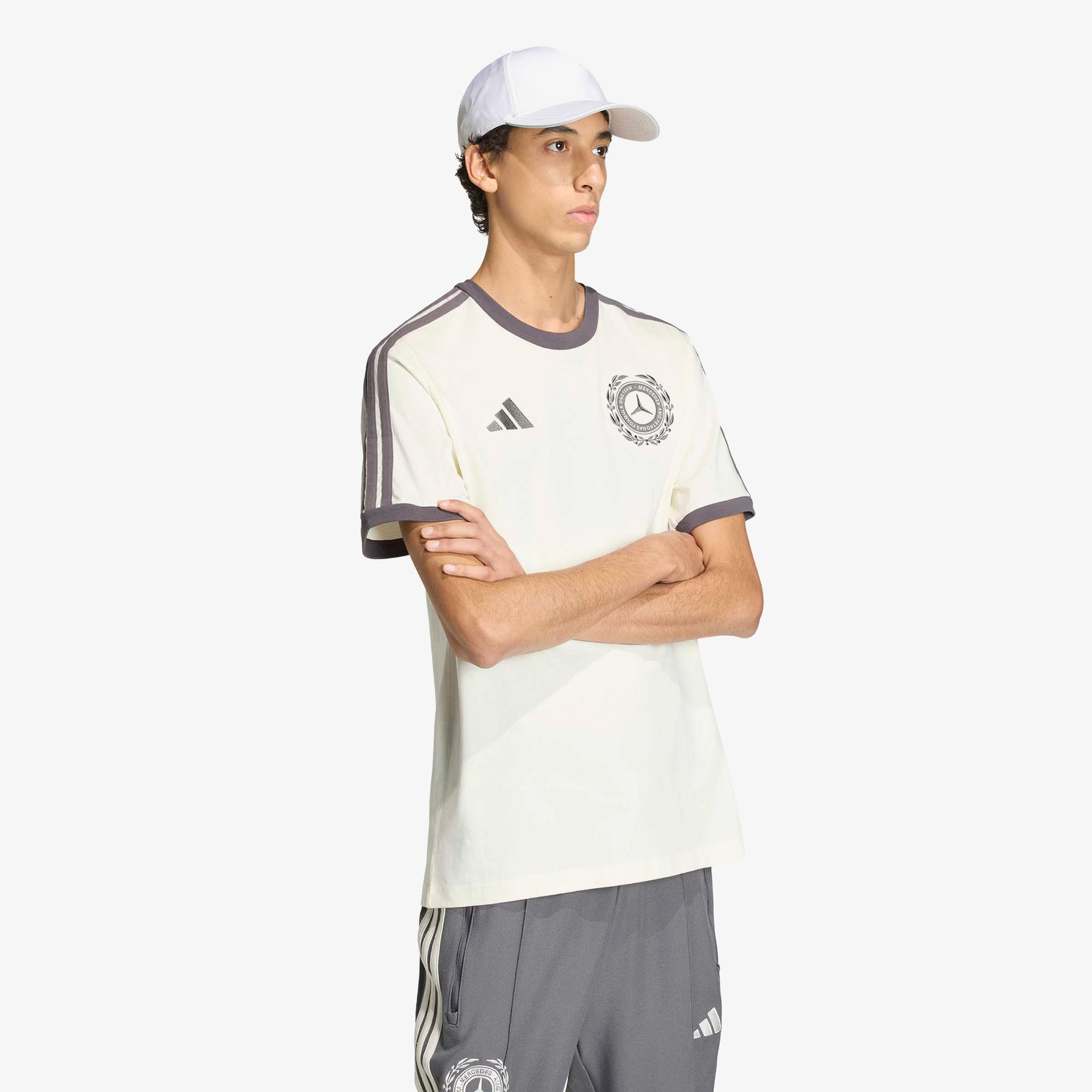 adidas Mercedes Amg Petronnas Erkek Beyaz T-Shirt