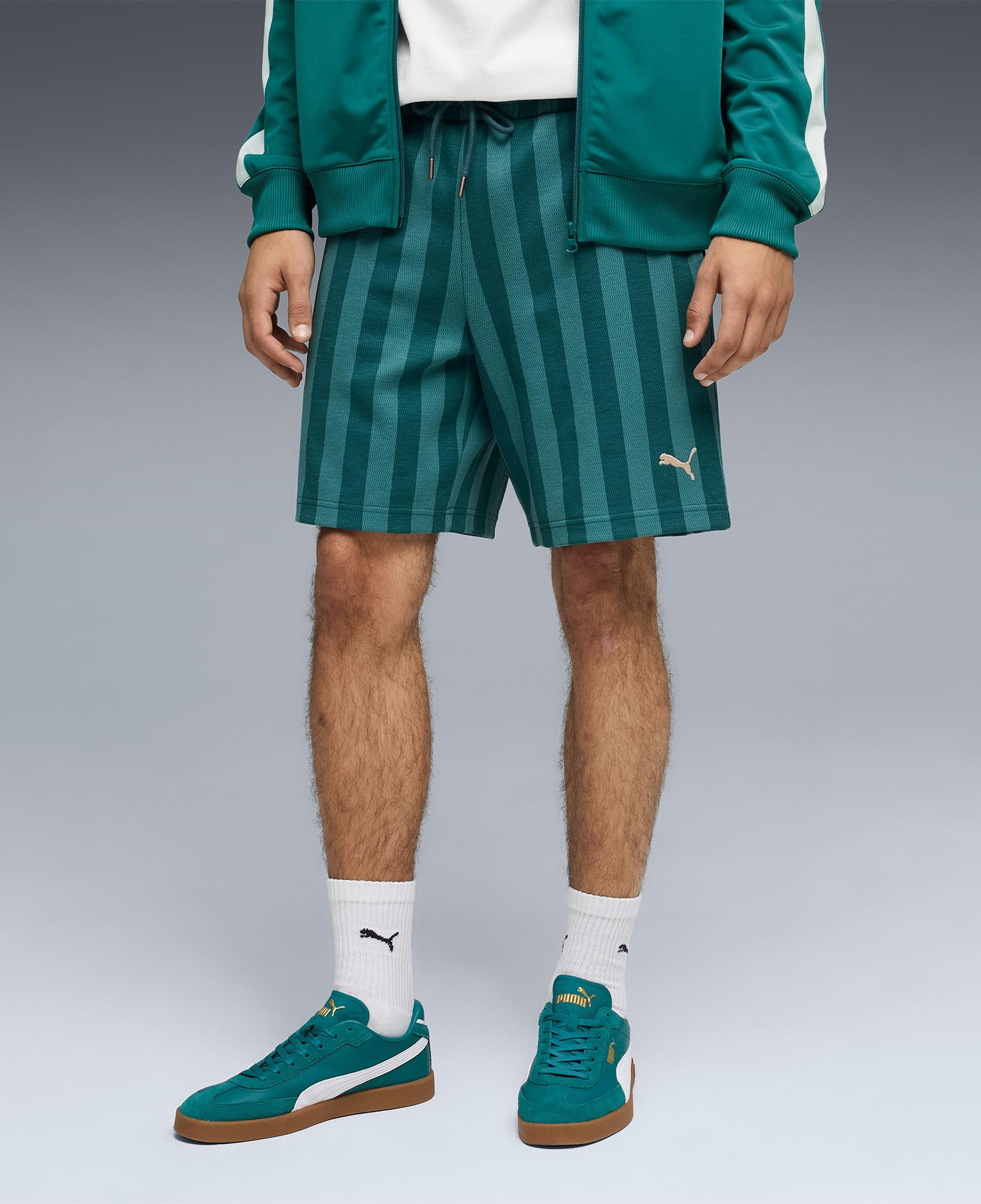 Puma Class 8 Erkek Yeşil Şort