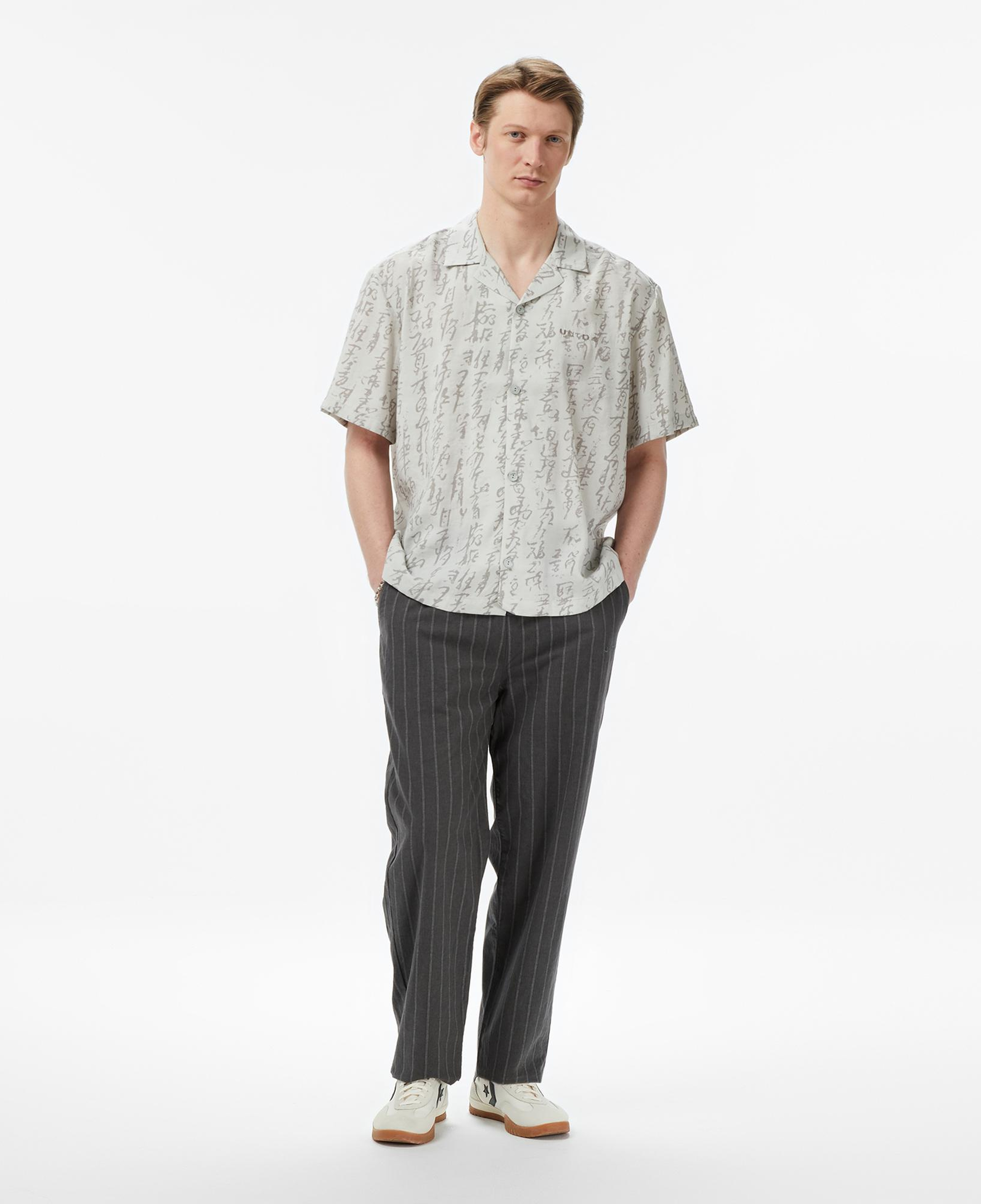 UNITED4 Classic Fit Erkek Krem Gömlek