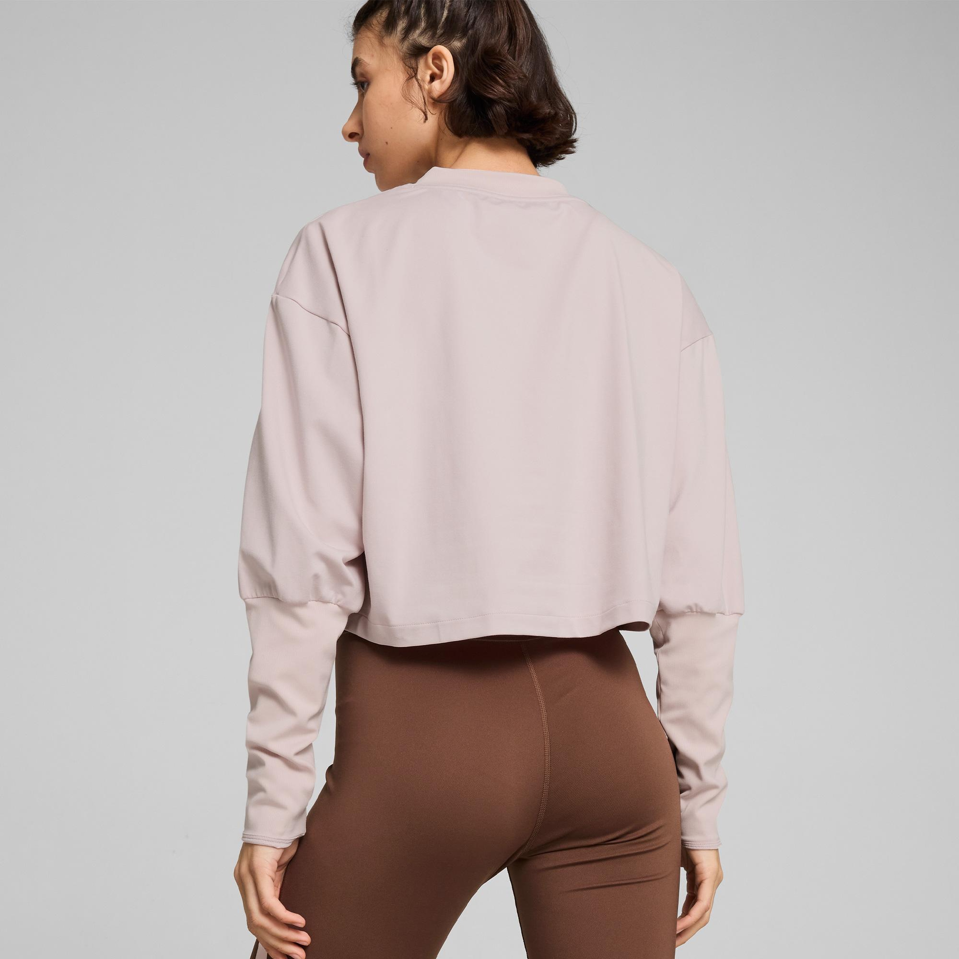 Puma Cloudspun Kadın Pembe Günlük Sweatshirt
