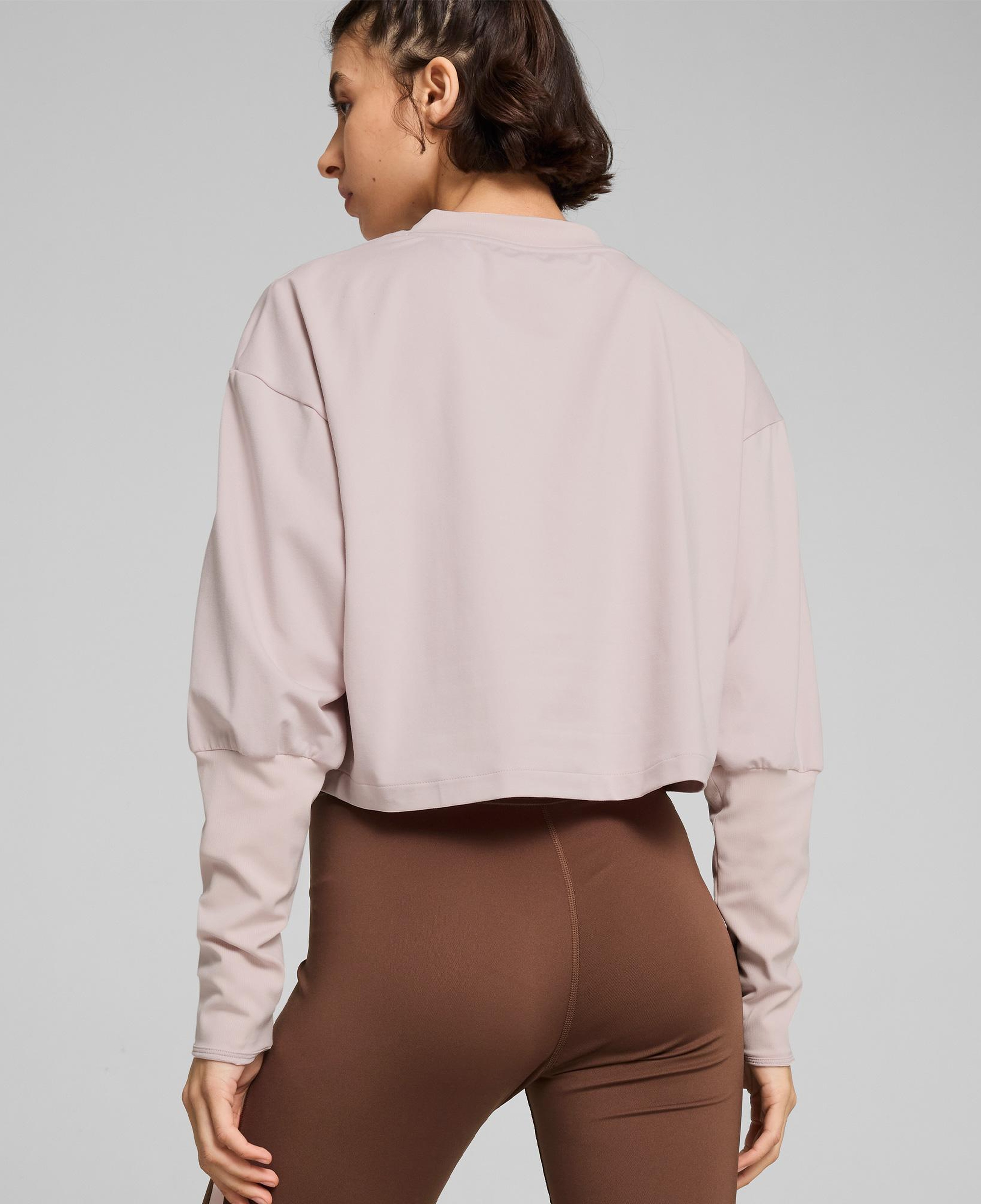 Puma Cloudspun Kadın Pembe Günlük Sweatshirt