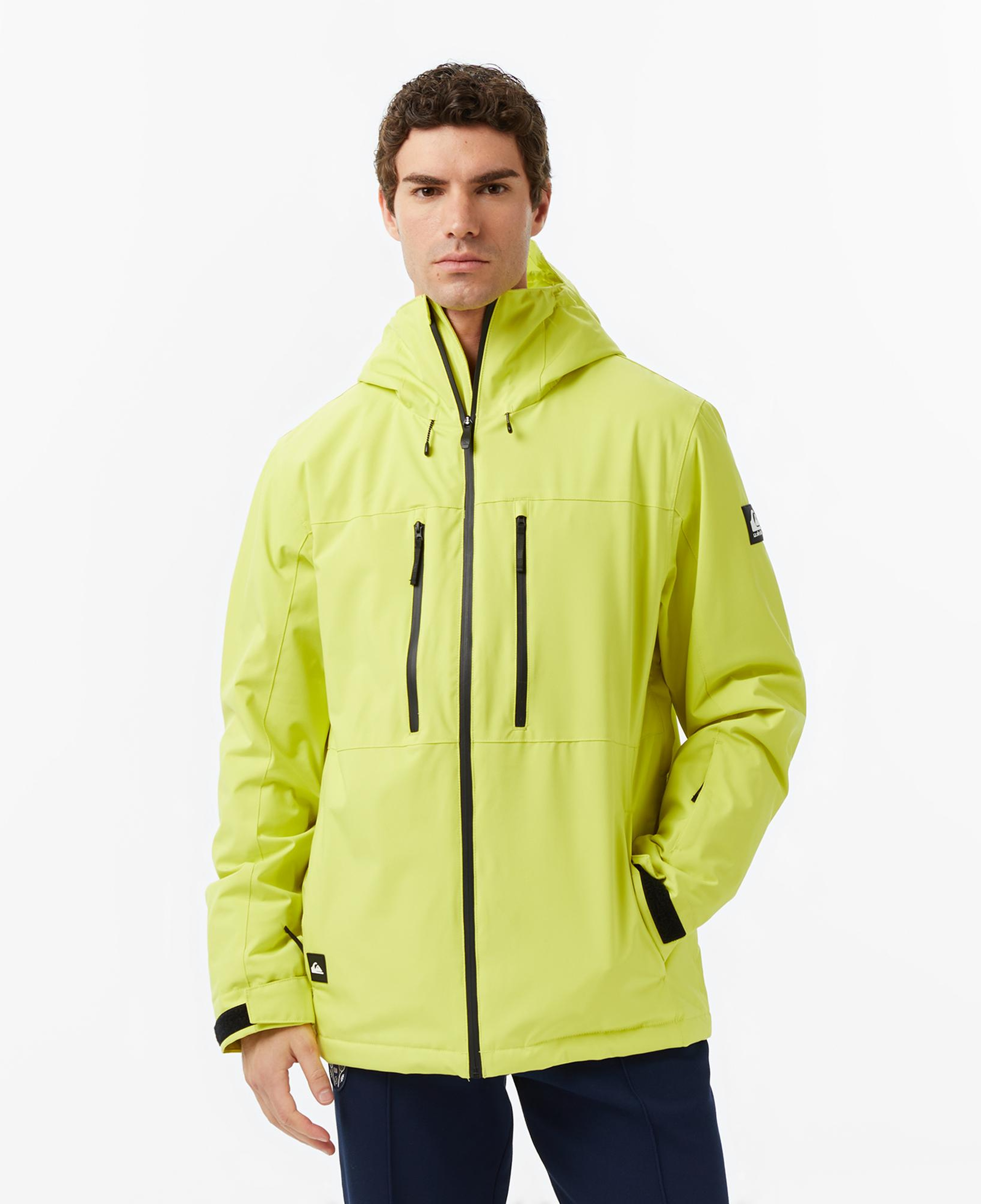 Quiksilver Sycamore Solid 20K Erkek Sarı Kayak Montu