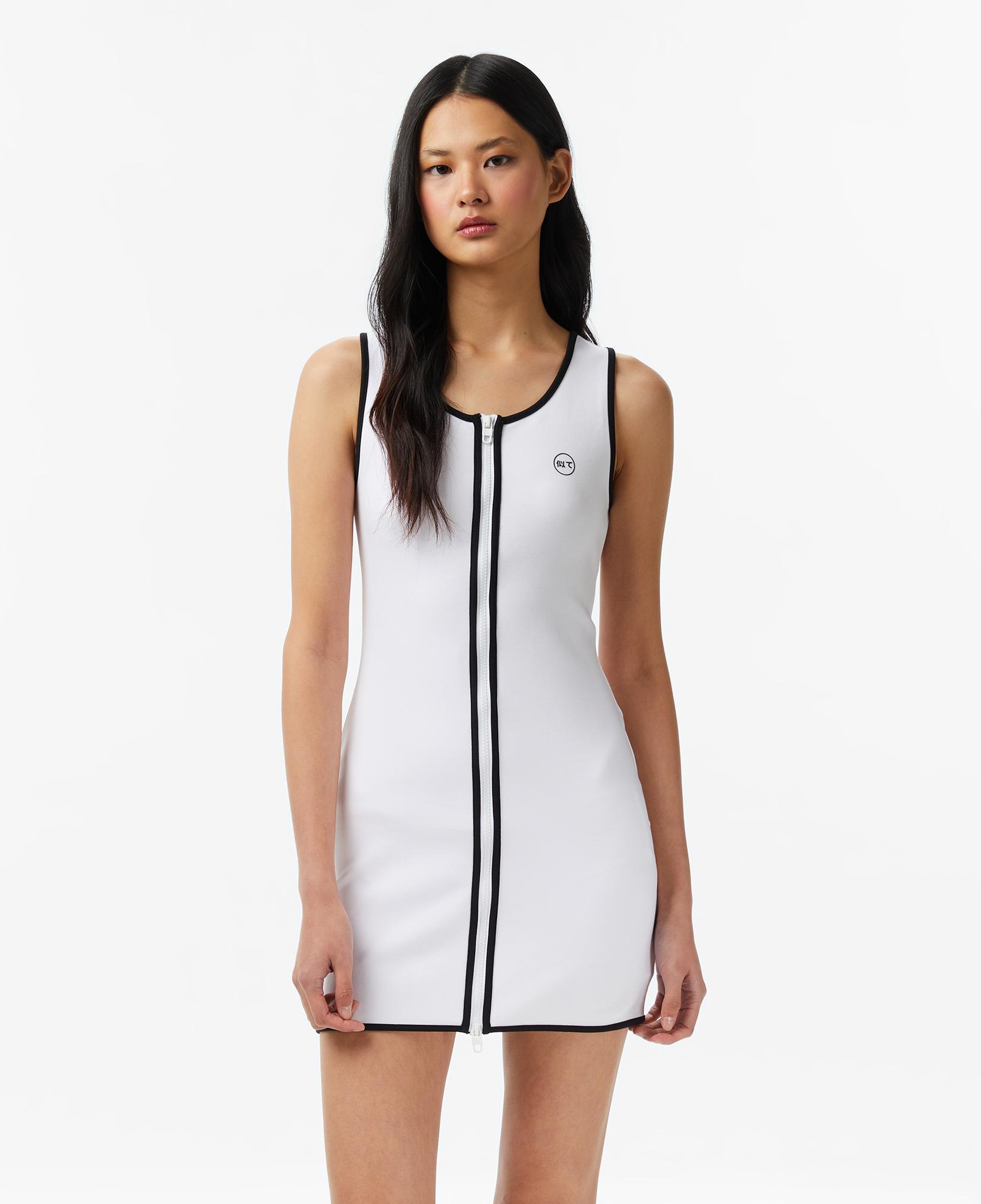 UNITED4 Slim Fit Kadın Beyaz Elbise