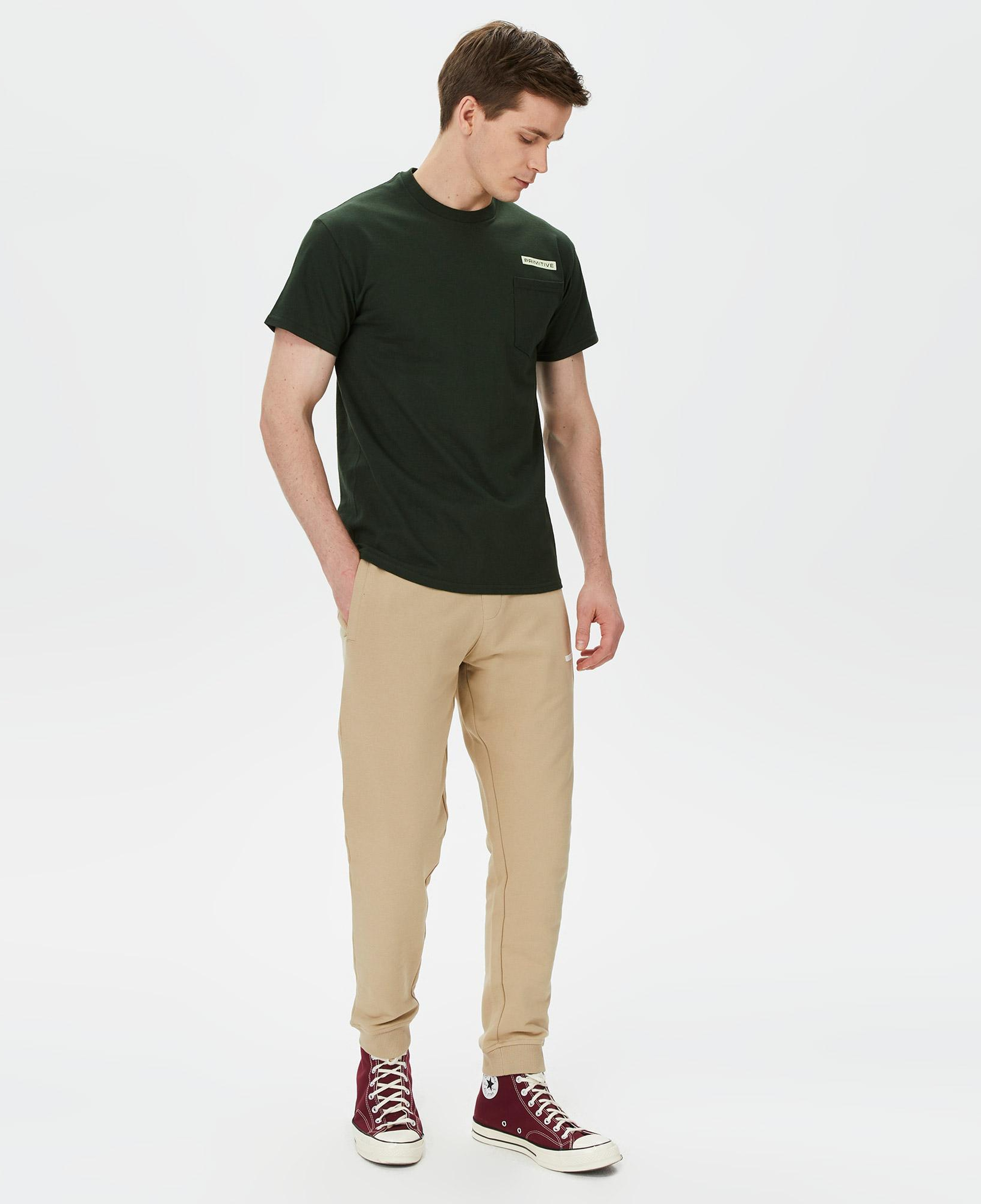 Primitive Cosmopolitan Pocket Erkek Yeşil T-Shirt