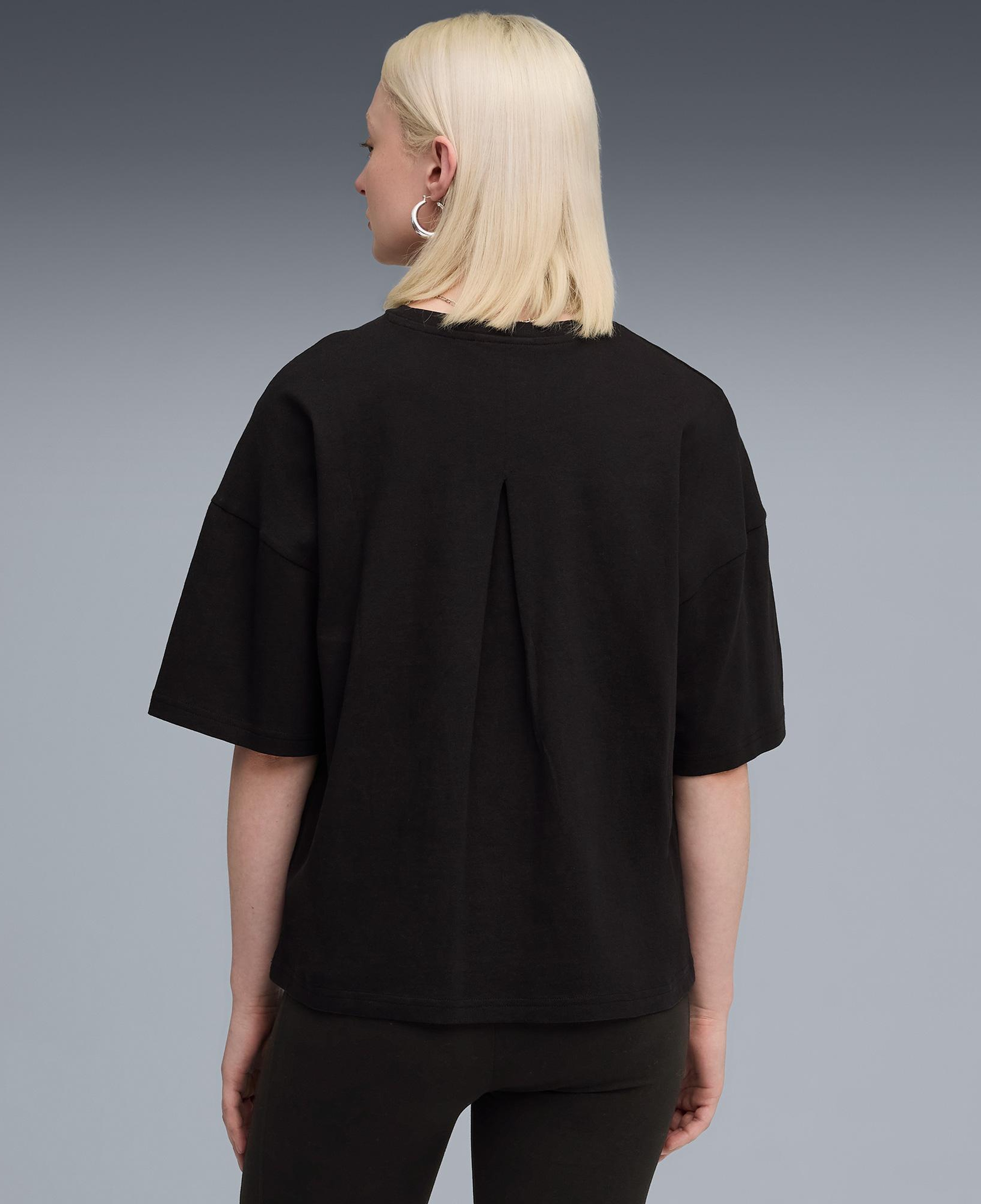 Puma Her Oversized Kadın Siyah T-Shirt