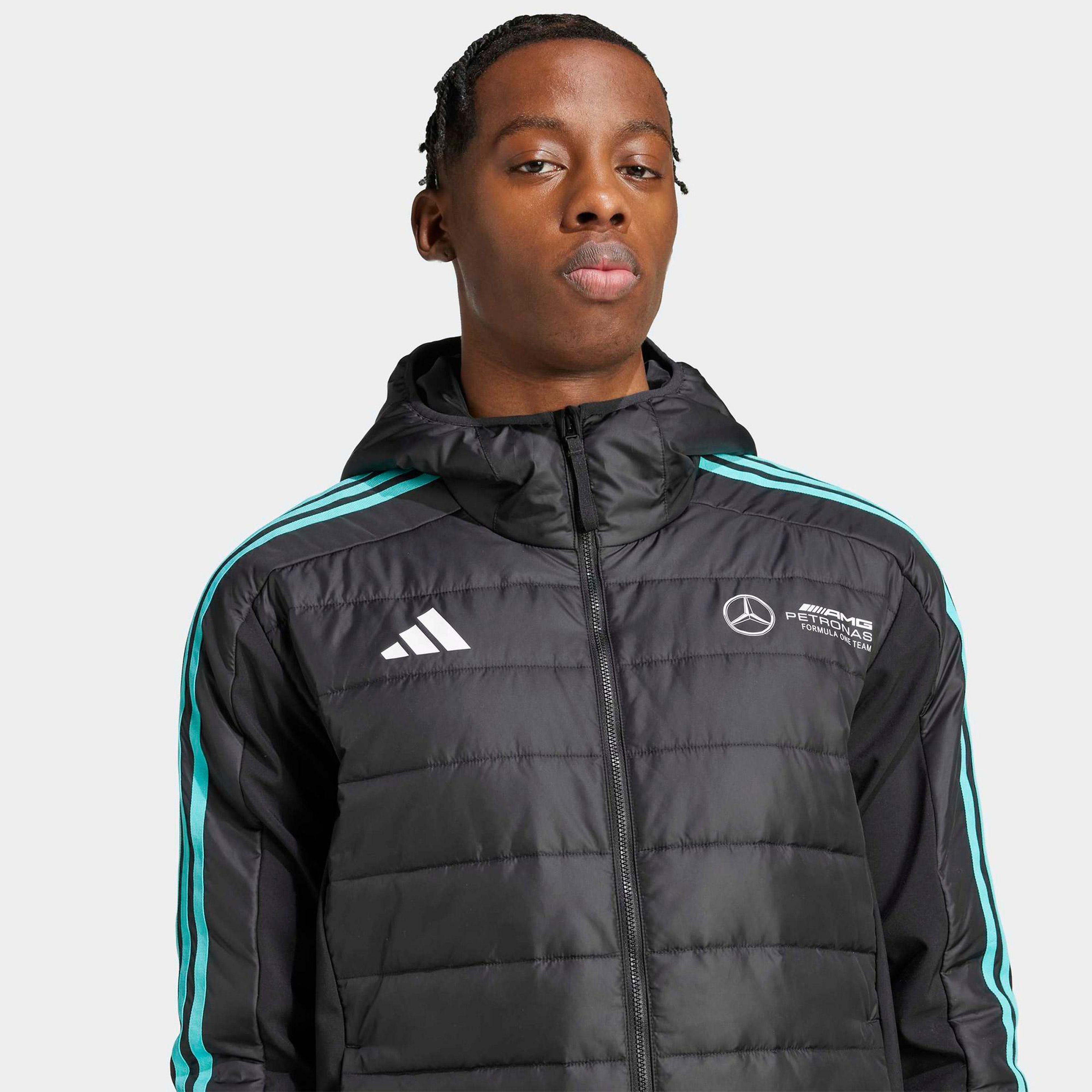 adidas Mercedes Amg Petronas Formula One Team Dna Dolgulu Erkek Siyah Motorsport Mont