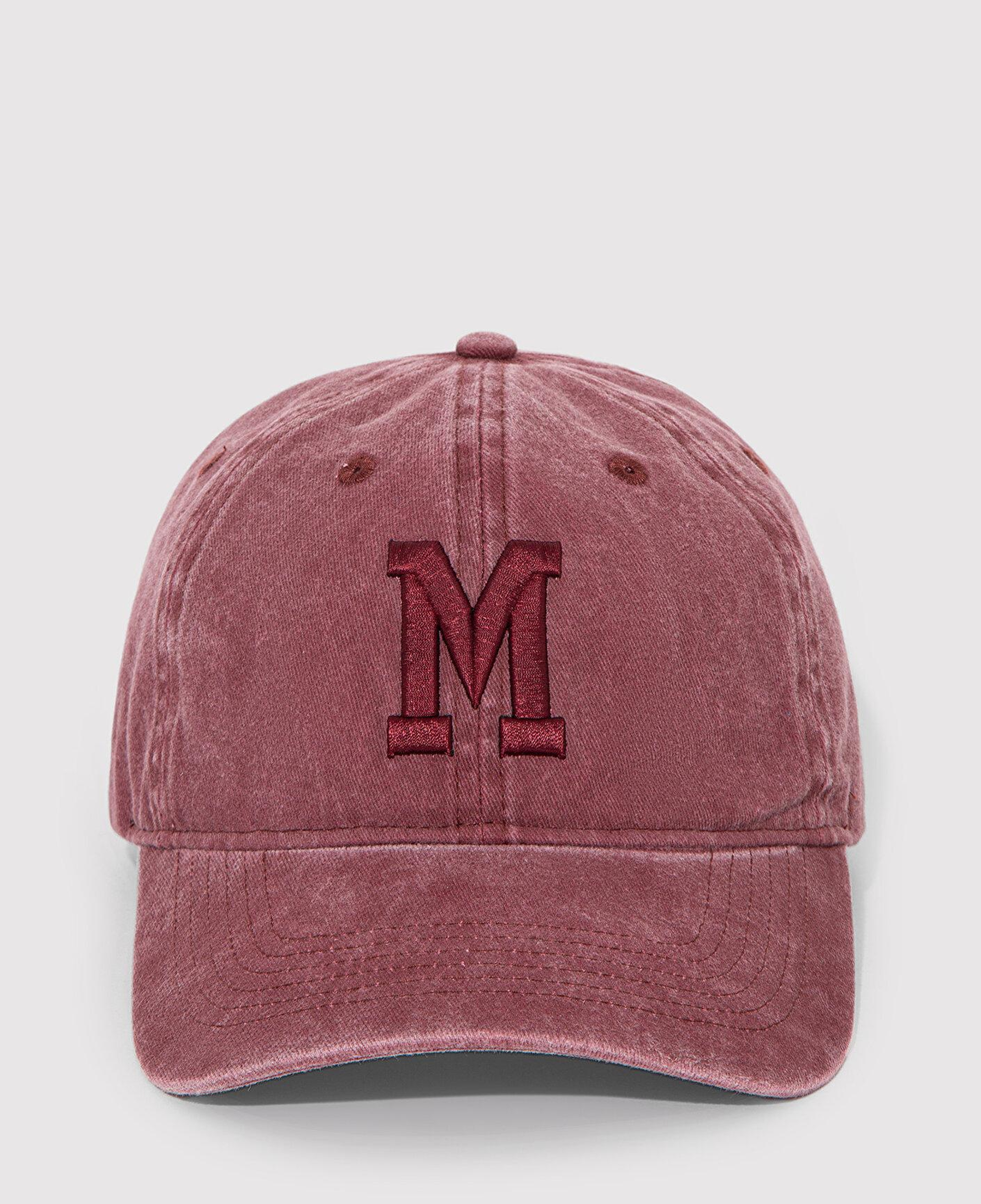 Mavi M Logo Detaylı Bordo Şapka 0911156-34965