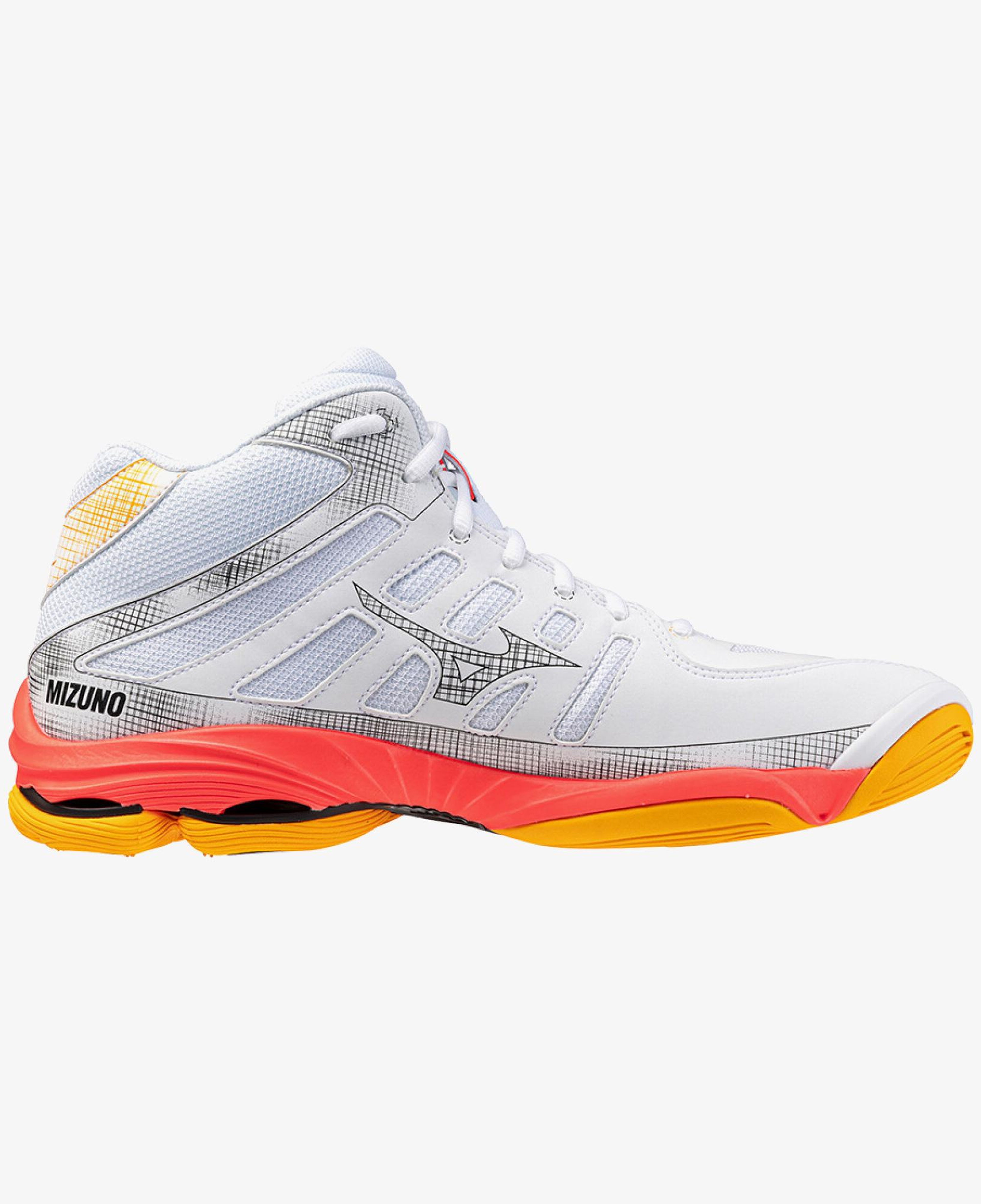 Mizuno Wave Voltage 2 Mid Kadın Beyaz Koşu Ayakkabısı