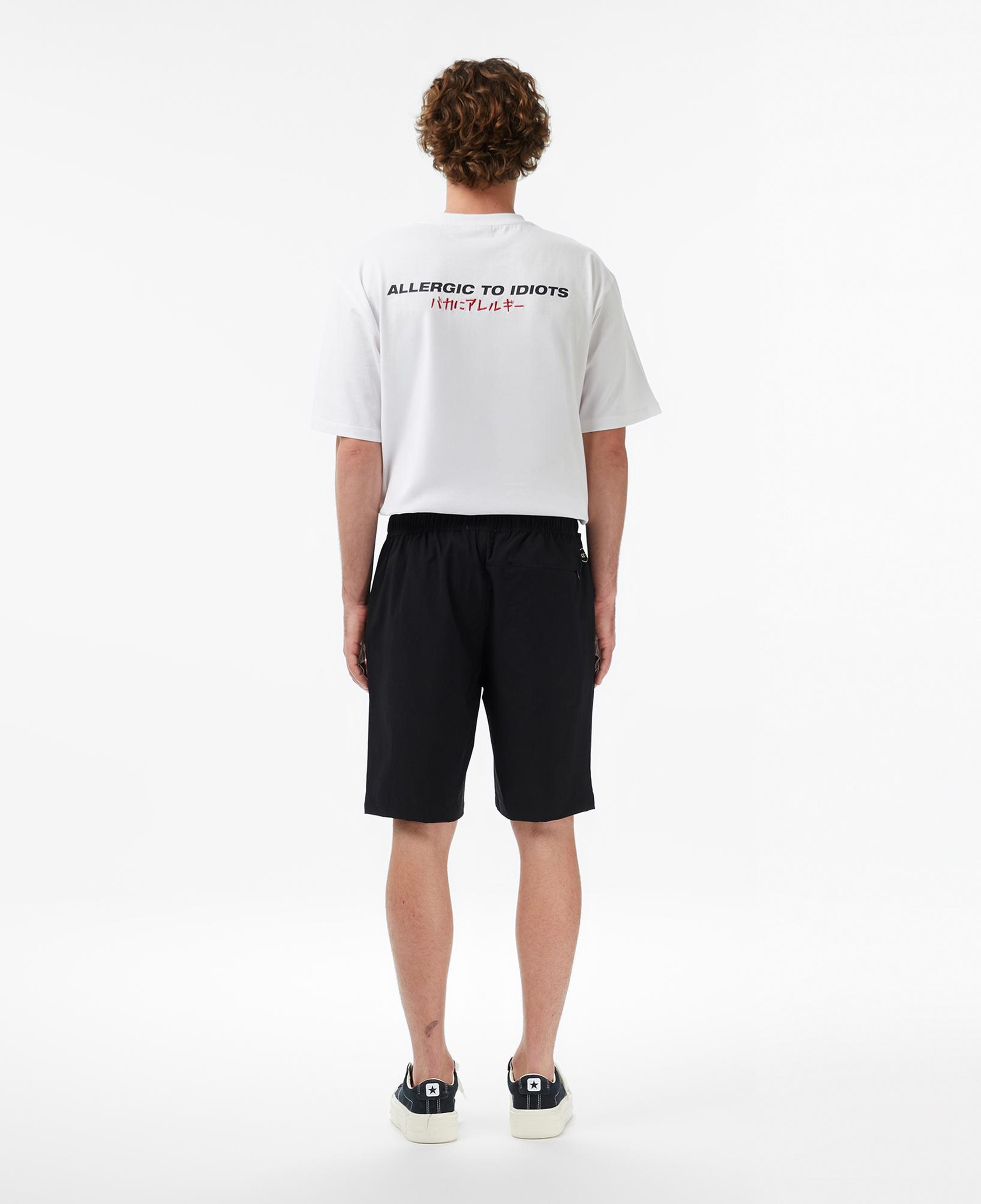 UNITED4 Slim Fit Erkek Siyah Şort