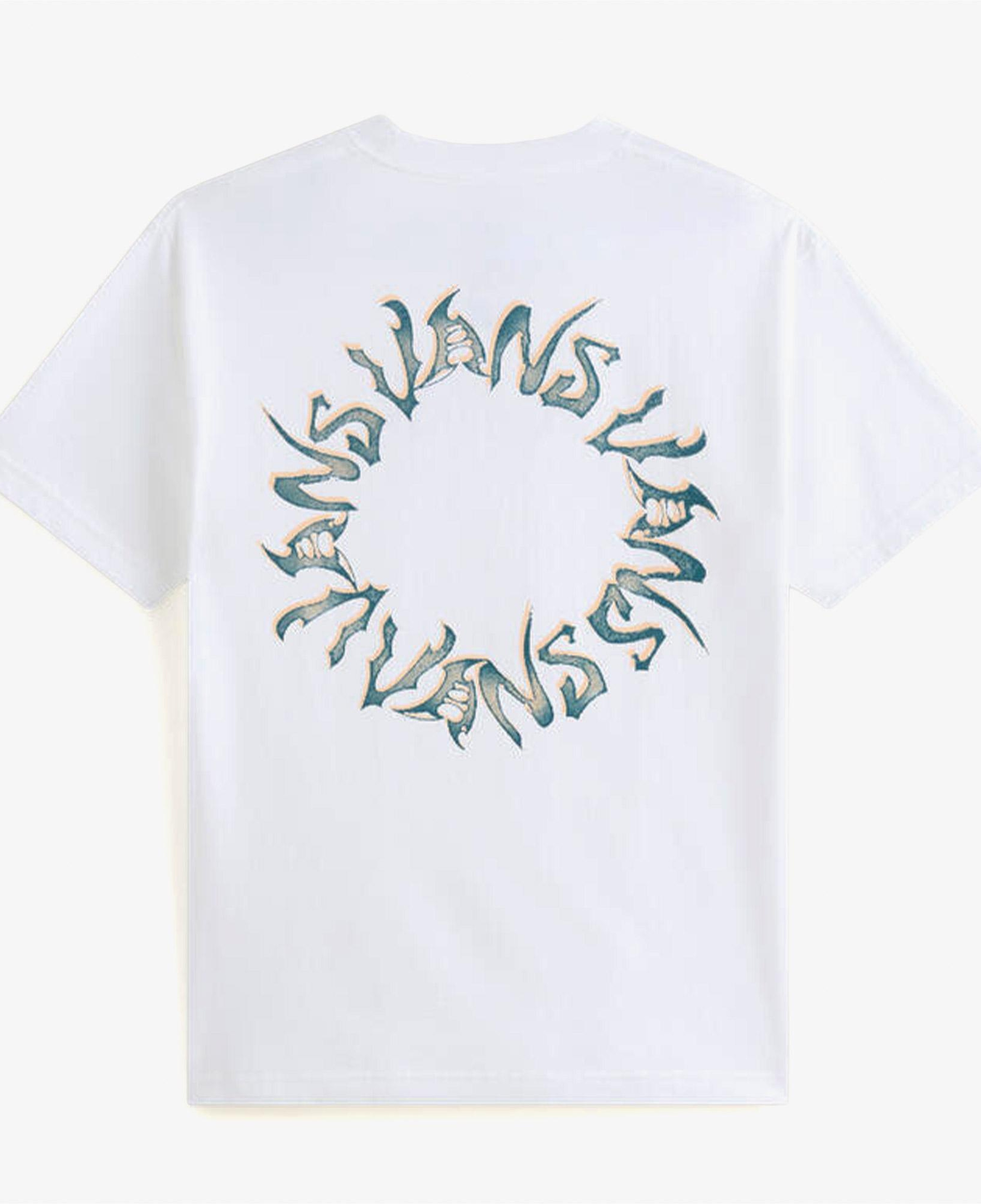 Vans Wild Circle Erkek Beyaz T-Shirt