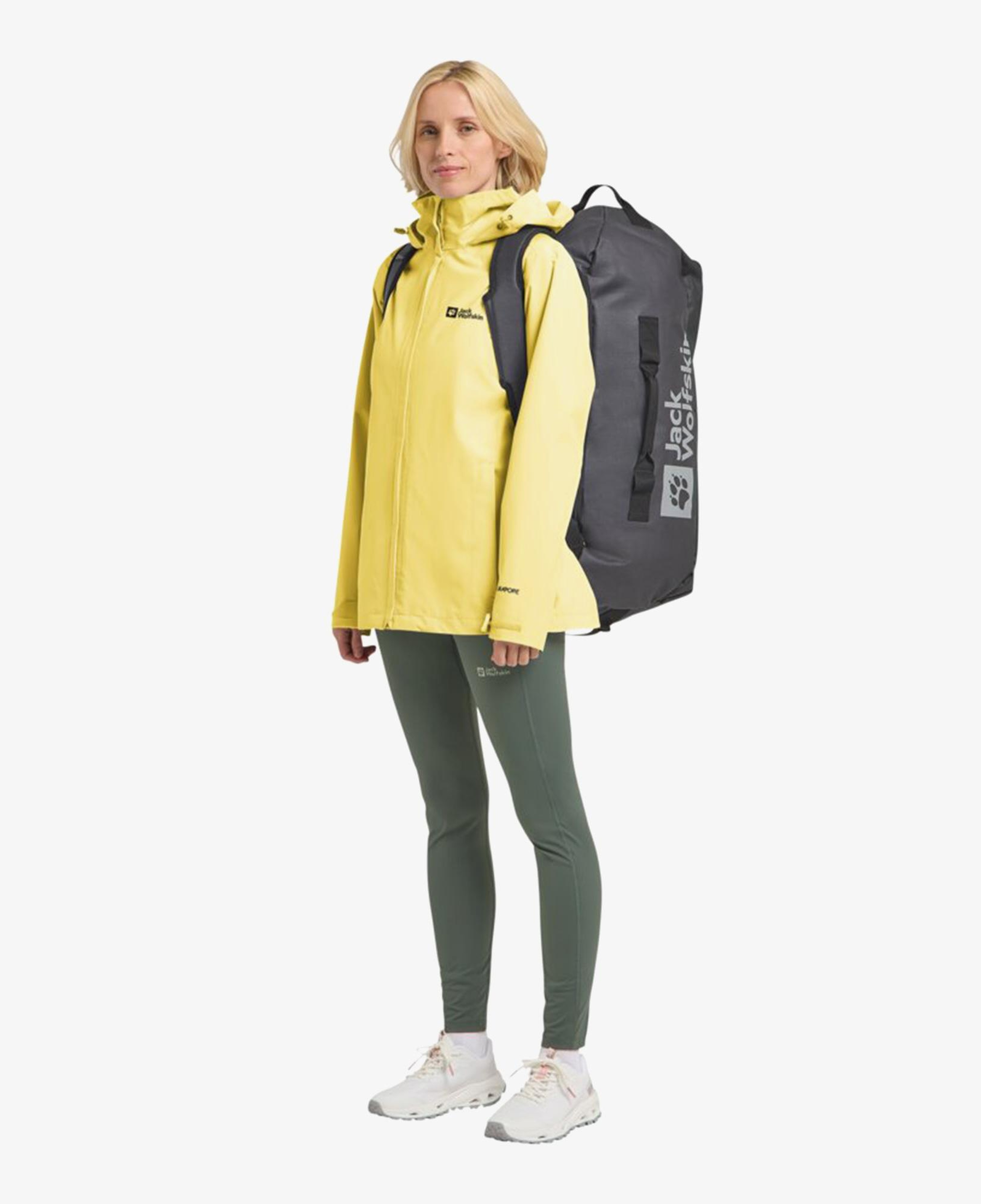 Jack Wolfskin Trailtime 2L Kadın Sarı Ceket