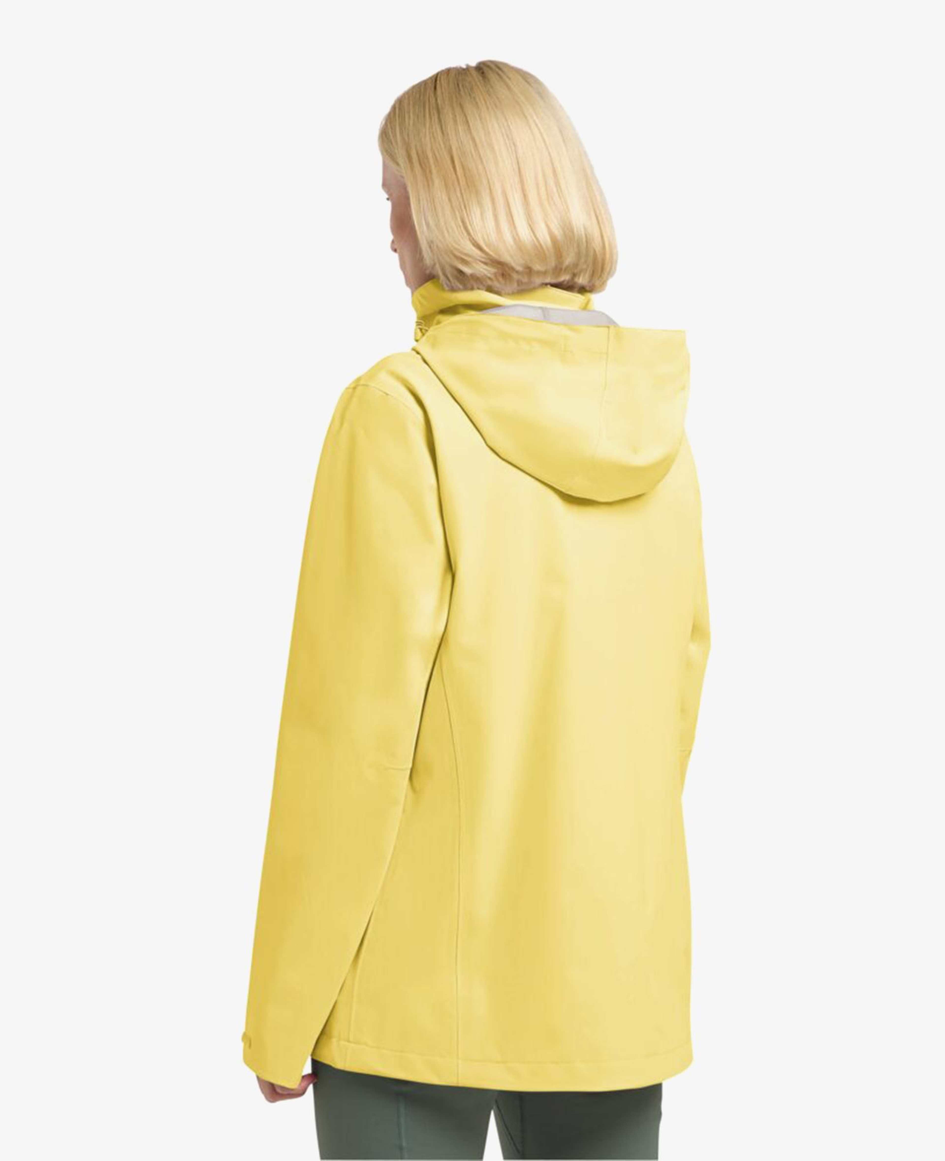 Jack Wolfskin Trailtime 2L Kadın Sarı Ceket