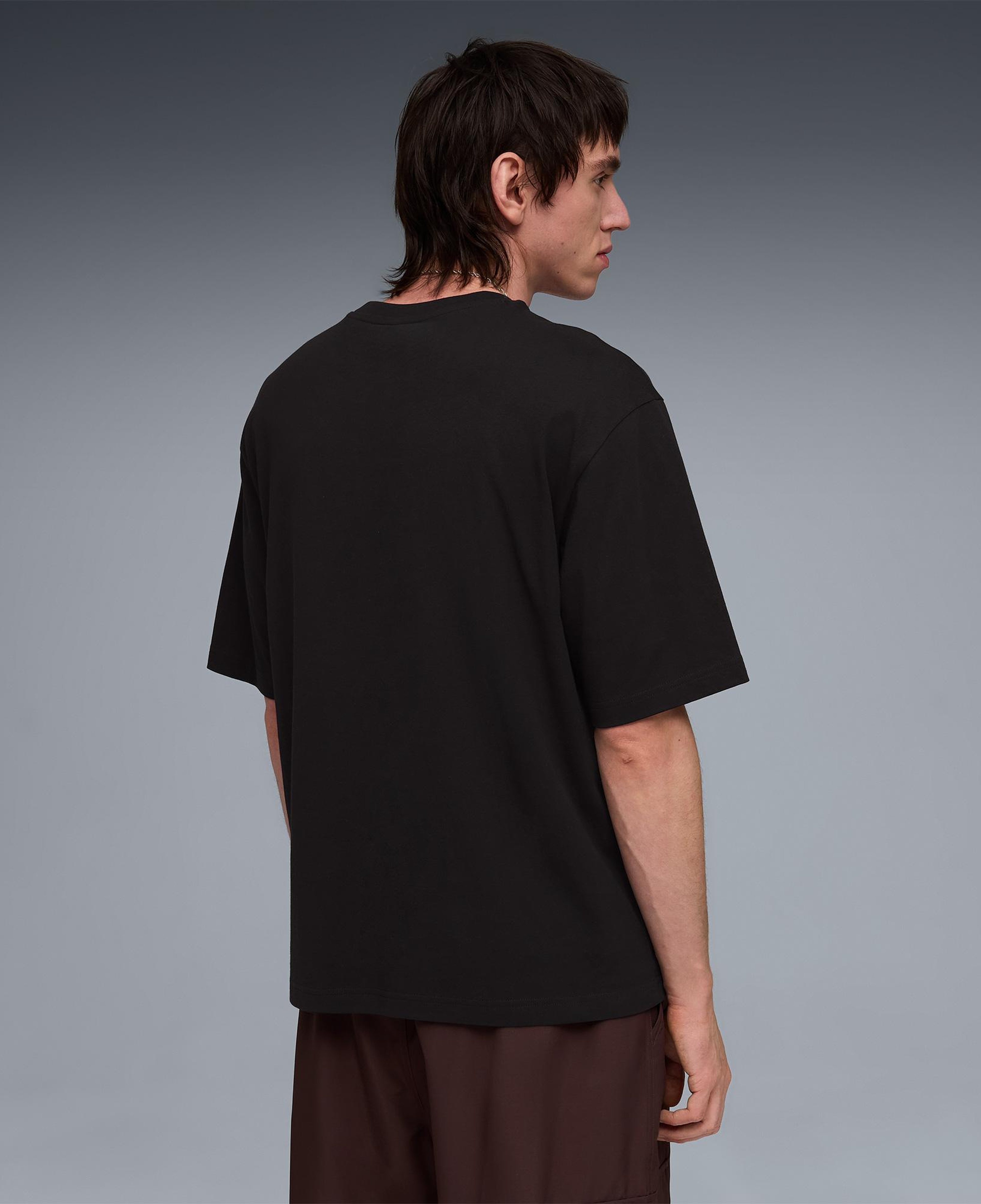 Puma Graphic  Erkek Siyah T-Shirt