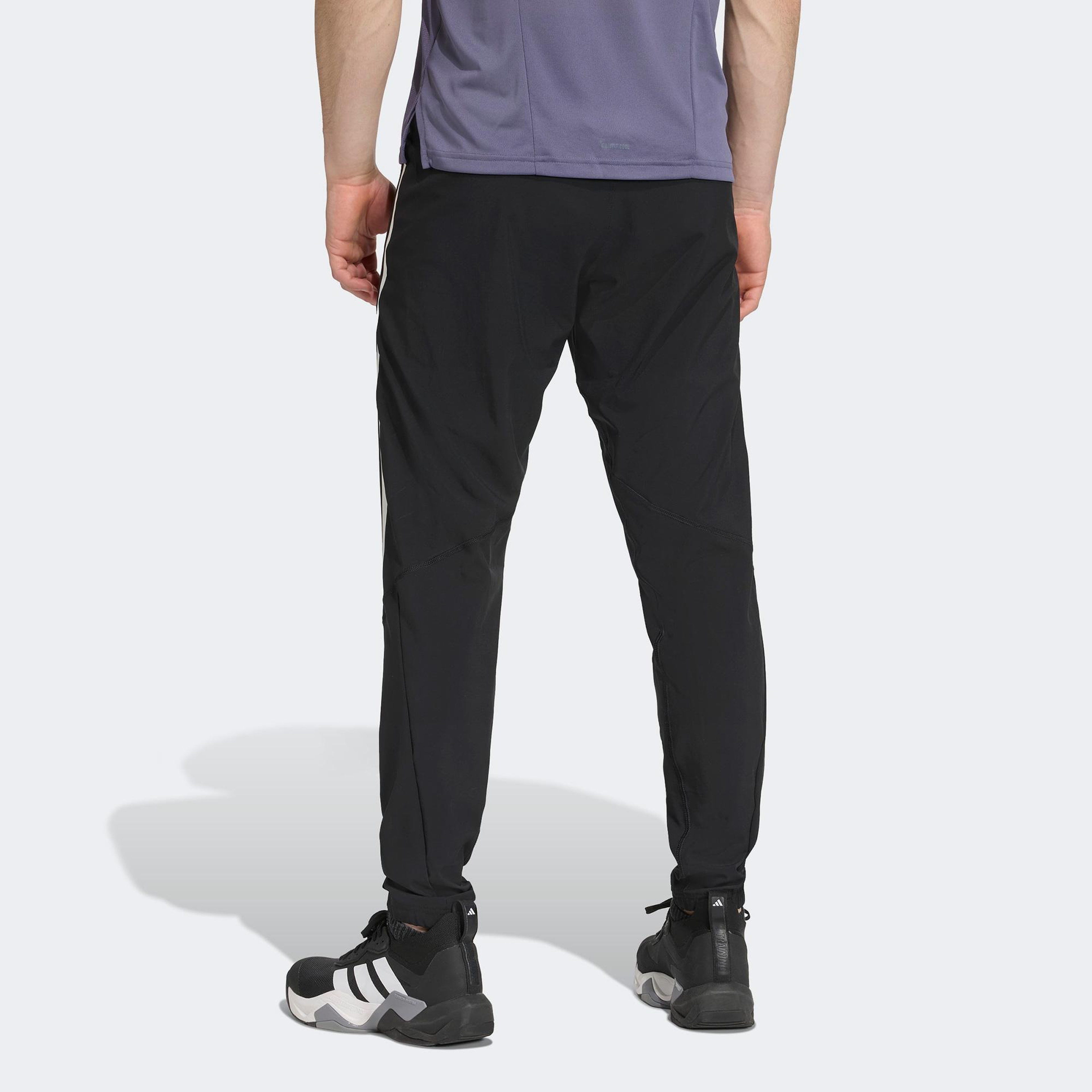 adidas D4T Heritage Erkek Siyah Antrenman Eşofman Altı