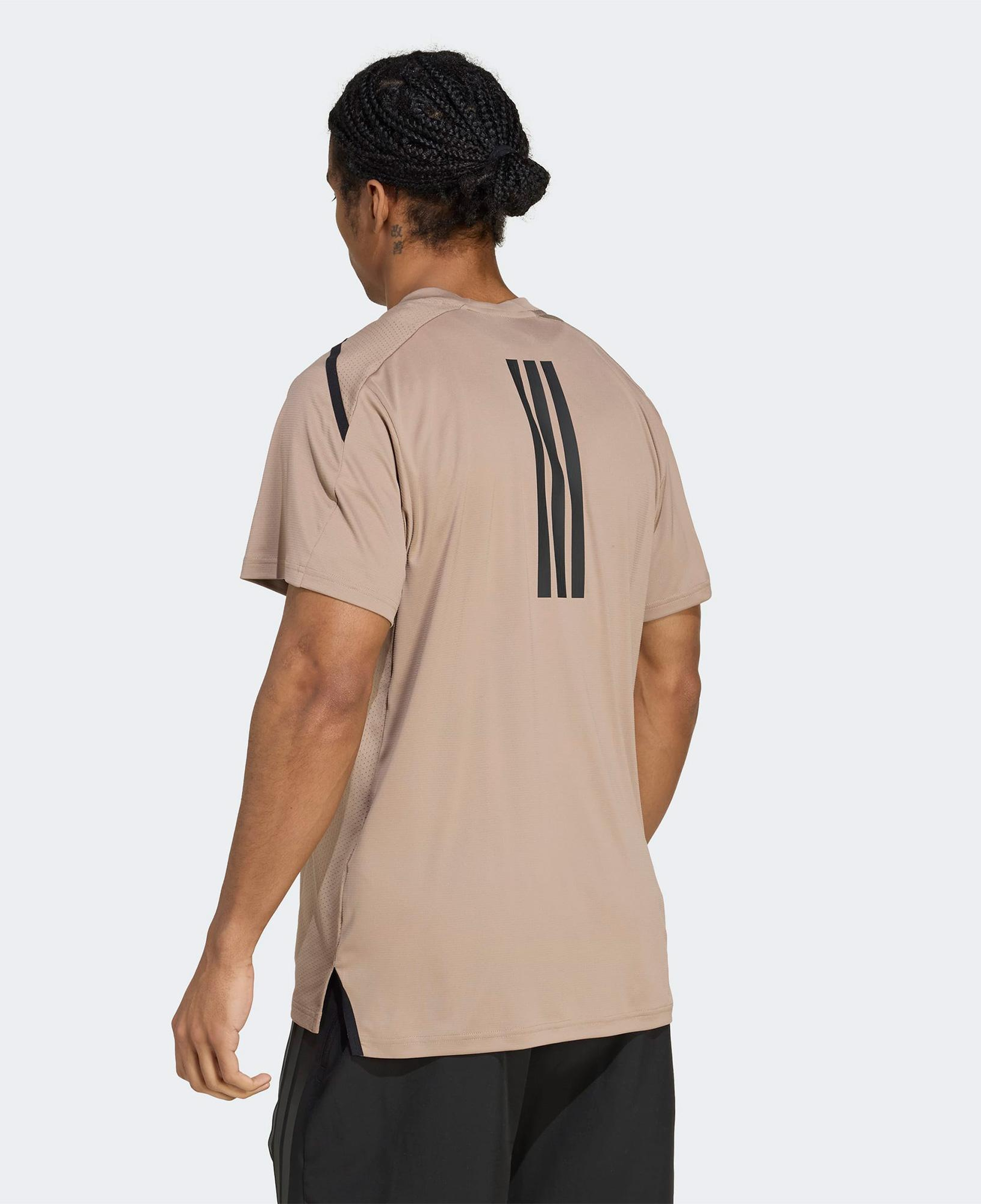 adidas Designed For Training Pro Series Erkek Kahverengi Antrenman T-Shirt