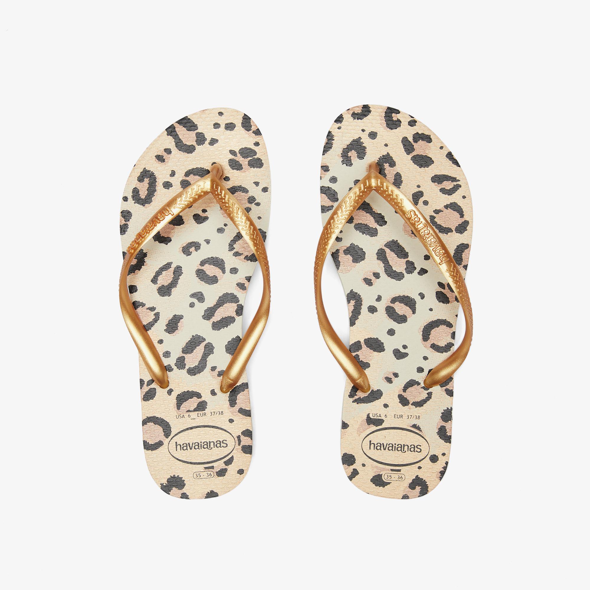Havaianas Slim Unisex Kahverengi Terlik