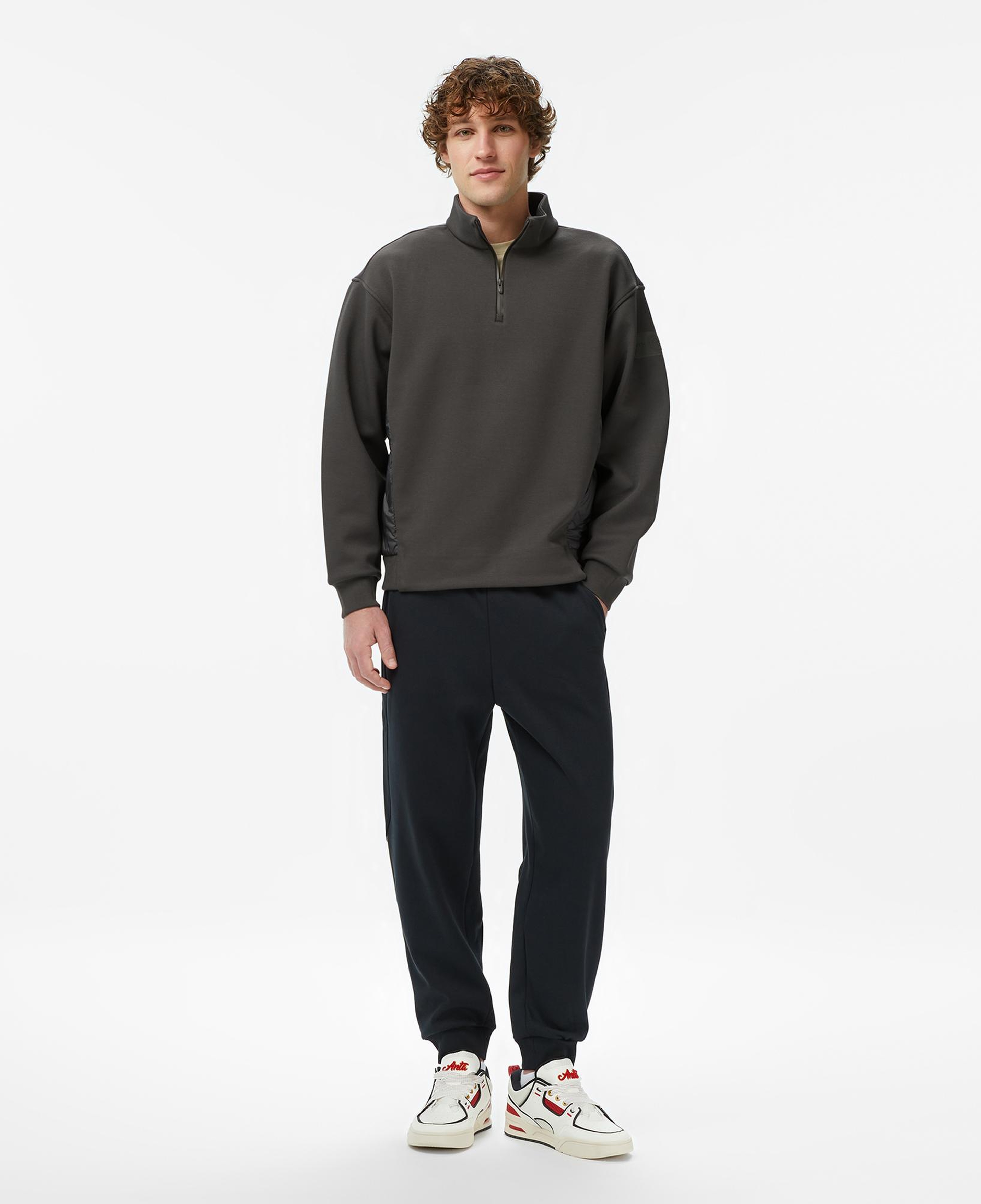 Anta Mılano Erkek Kahverengi Sweatshirt