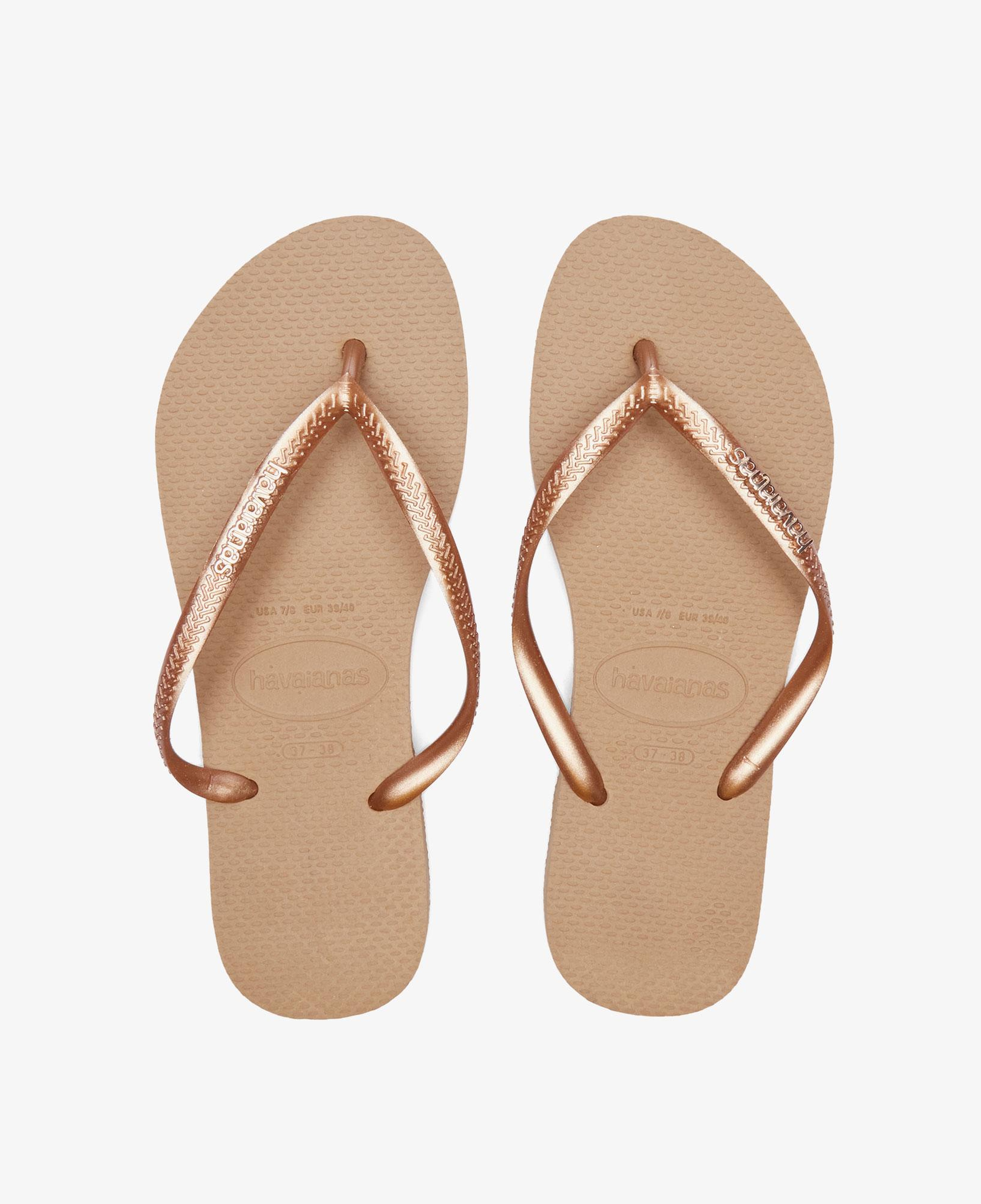 Havaianas Slim Logo Kadın Pembe Terlik