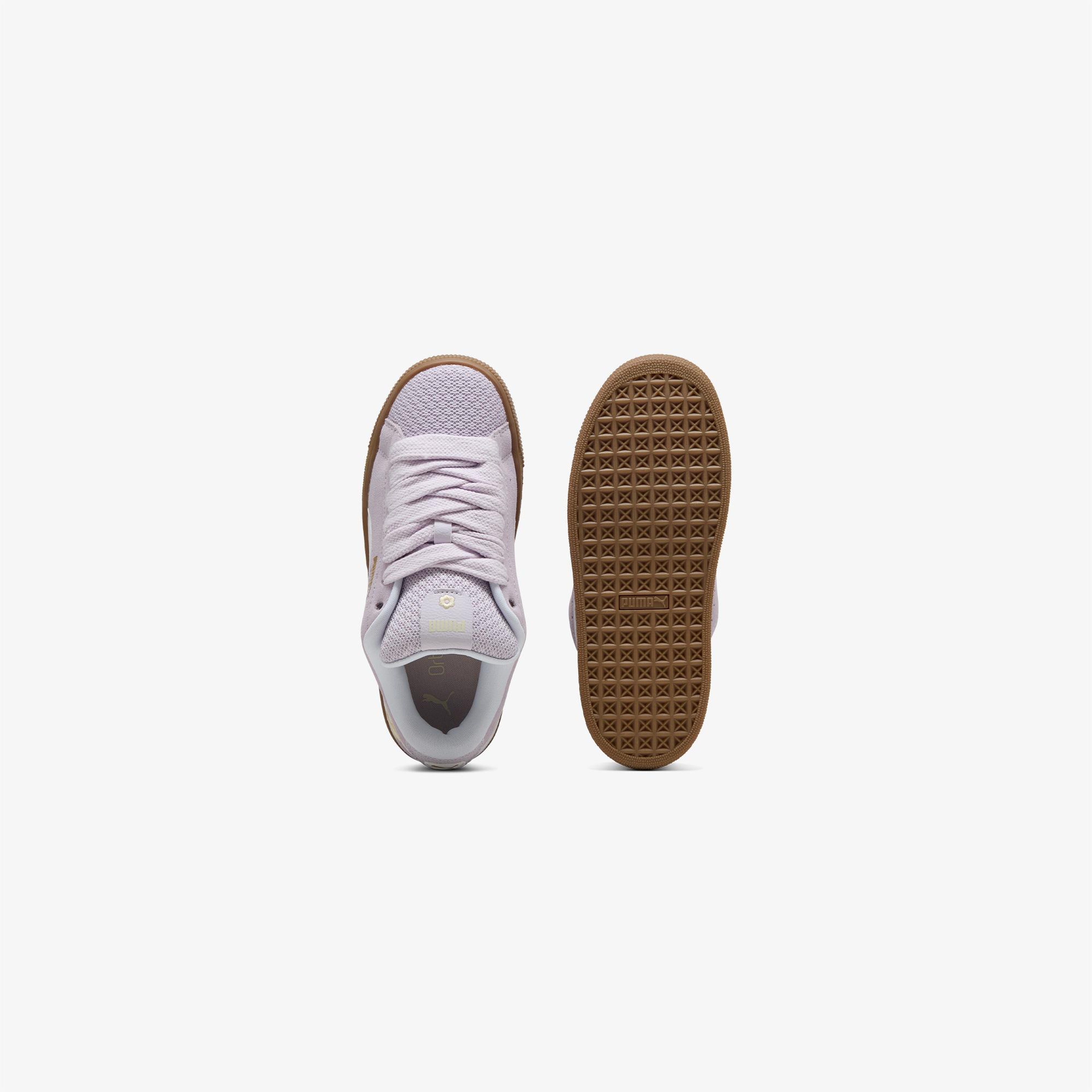 Puma Suede XL Summer Feels Çocuk Mor Spor Ayakkabı