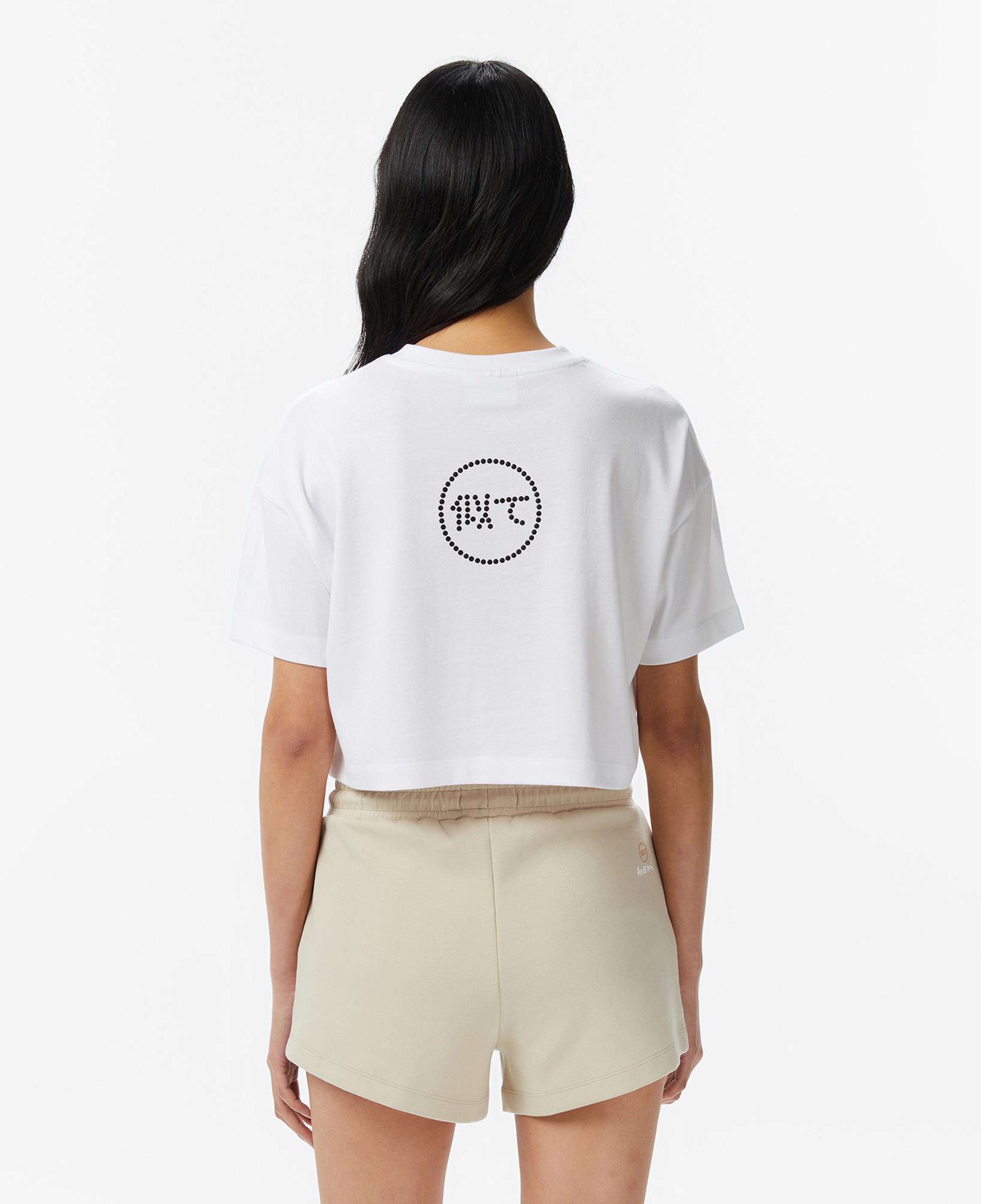 UNITED4 Regular Fit Kadın Beyaz T-Shirt